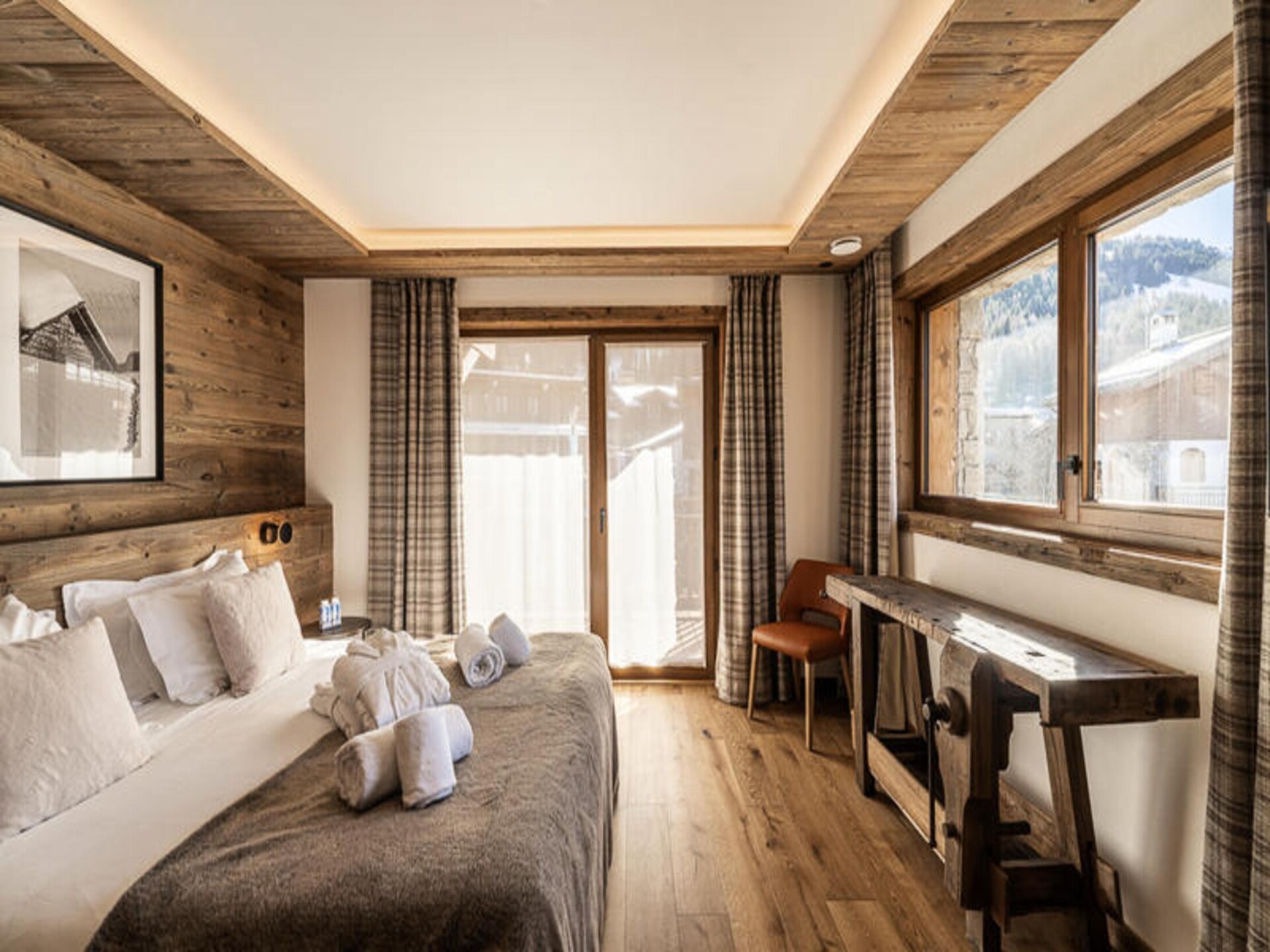 Luxe chalet voor 10 personen met zwembad en sauna in Courchevel - foto 17