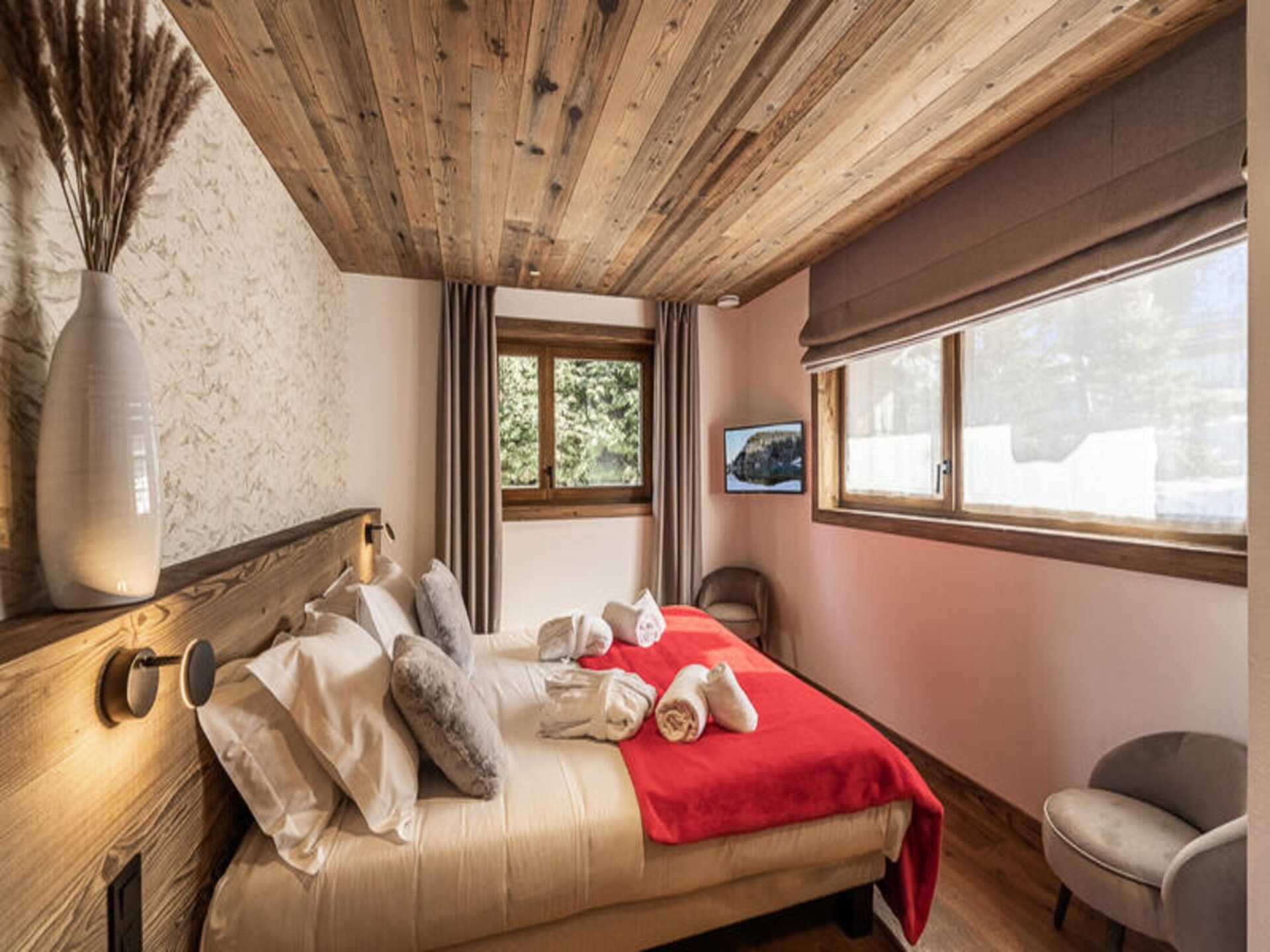 Luxe chalet voor 10 personen met zwembad en sauna in Courchevel - foto 18