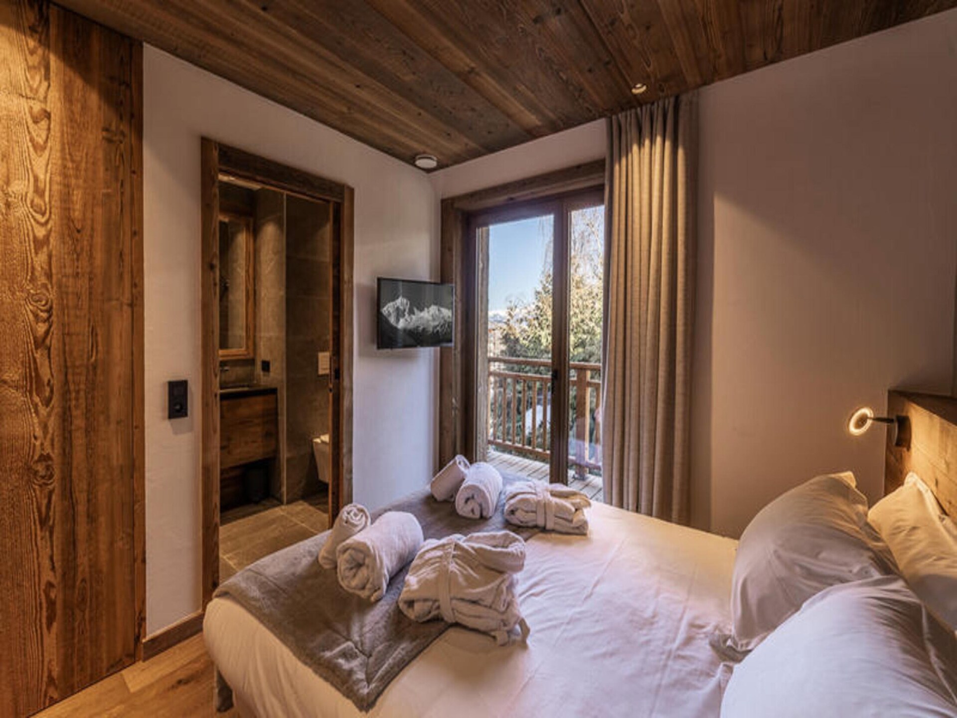 Luxe chalet voor 10 personen met zwembad en sauna in Courchevel - foto 19