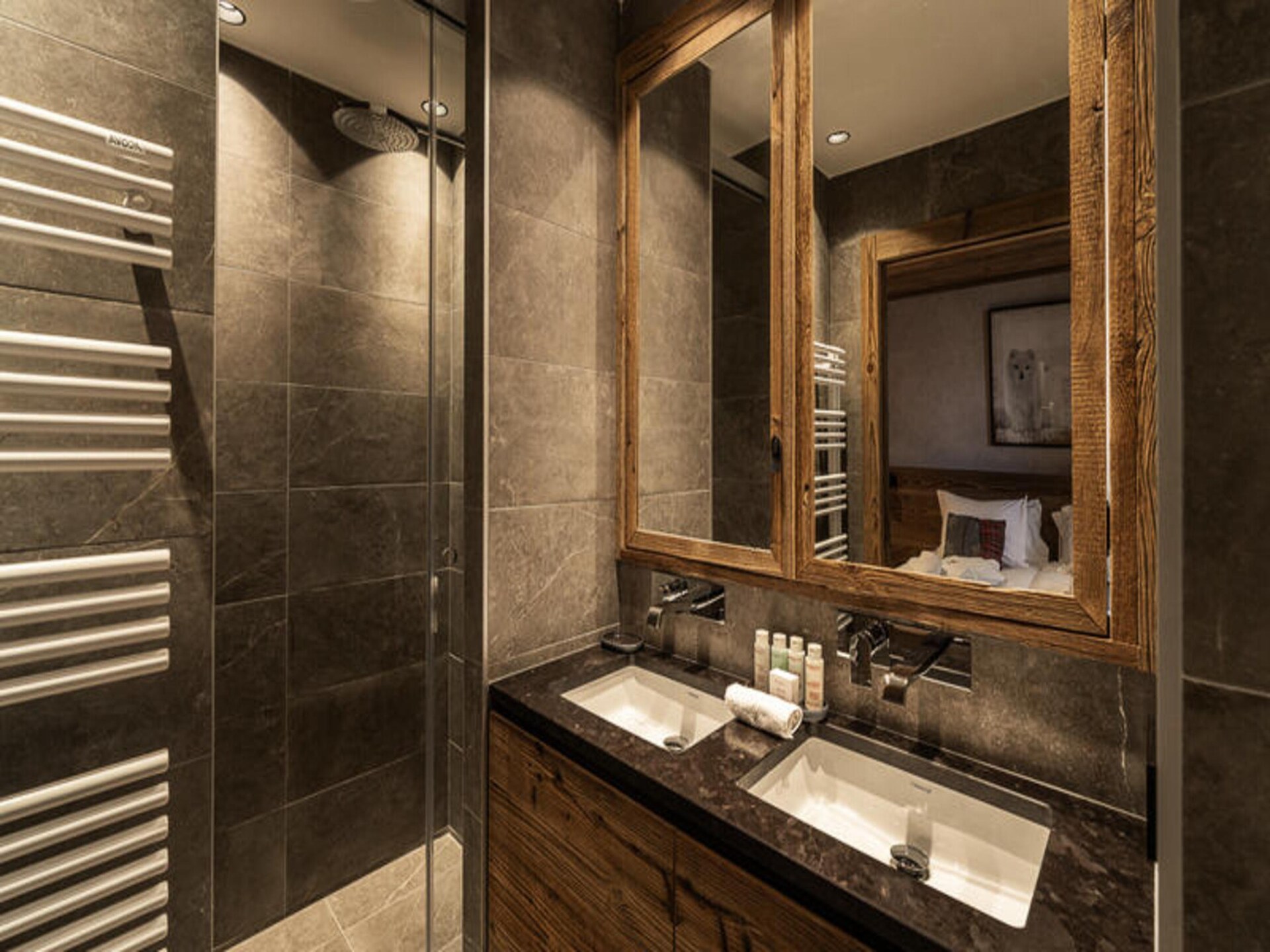 Luxe chalet voor 10 personen met zwembad en sauna in Courchevel - foto 25
