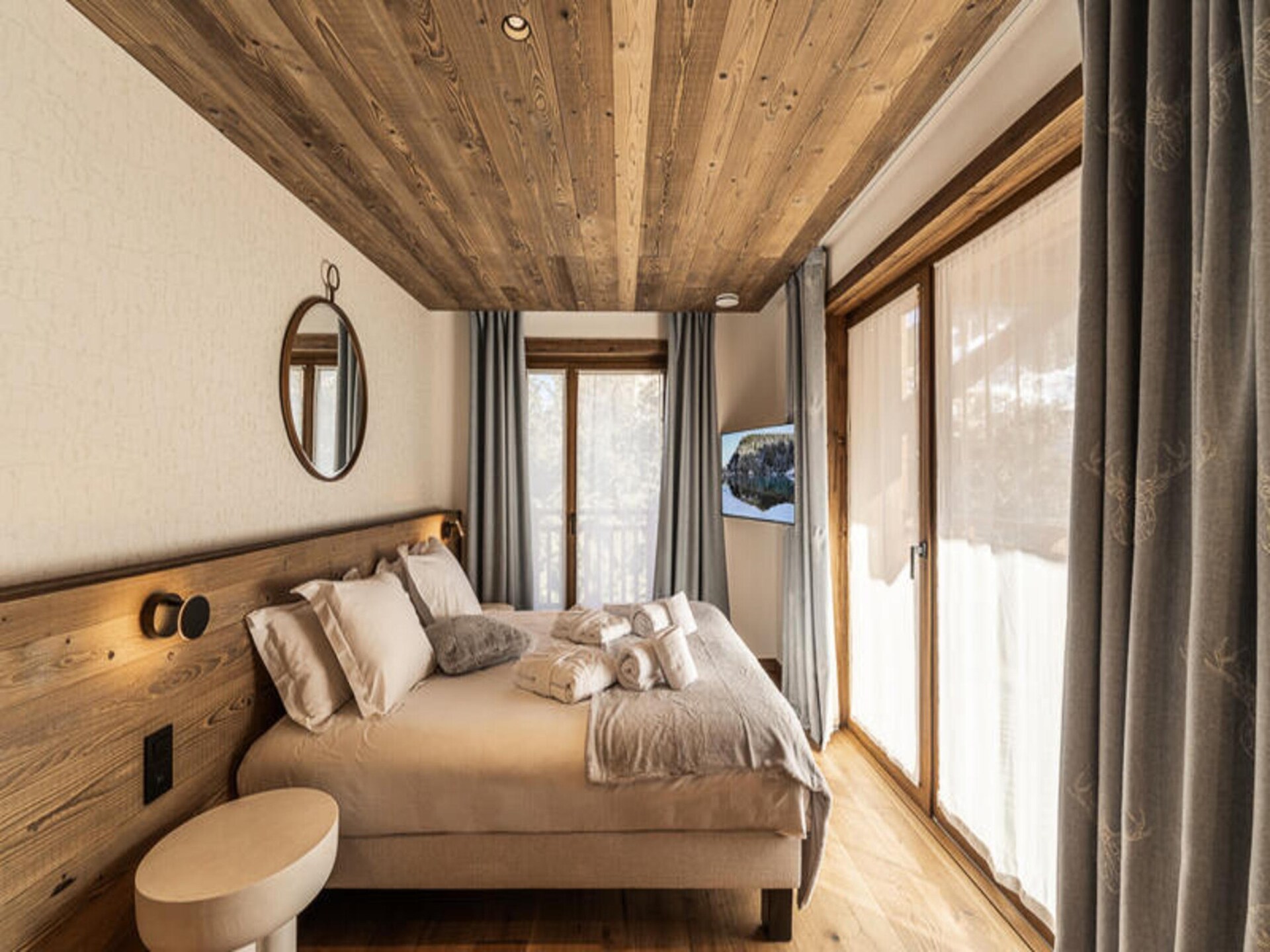 Luxe chalet voor 10 personen met zwembad en sauna in Courchevel - foto 20