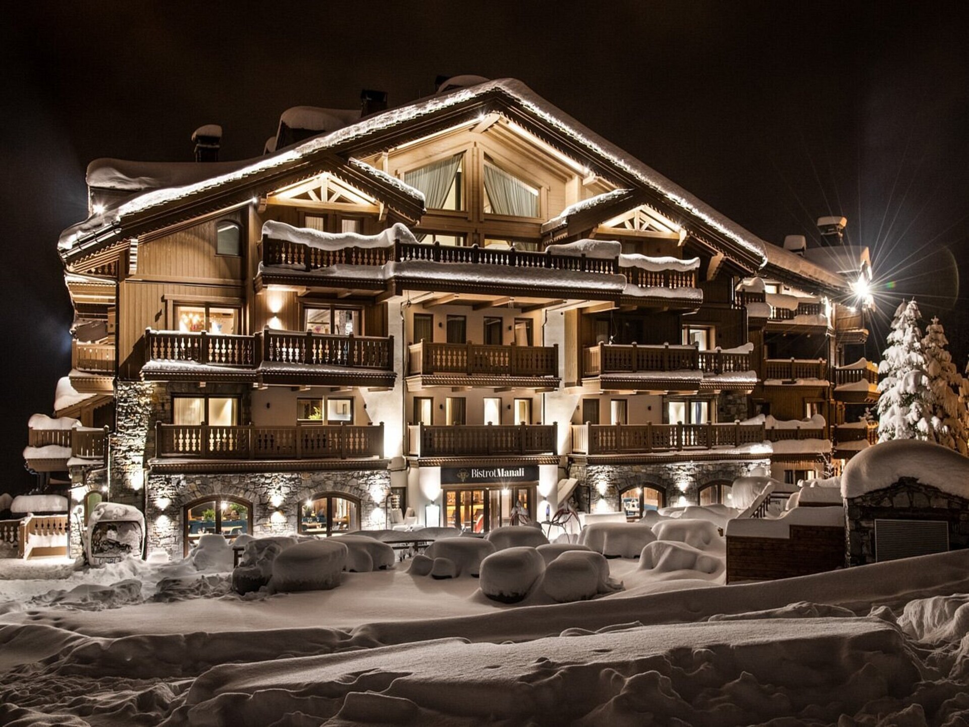 Luxe chalet voor 10 personen met zwembad en sauna in Courchevel - foto 29