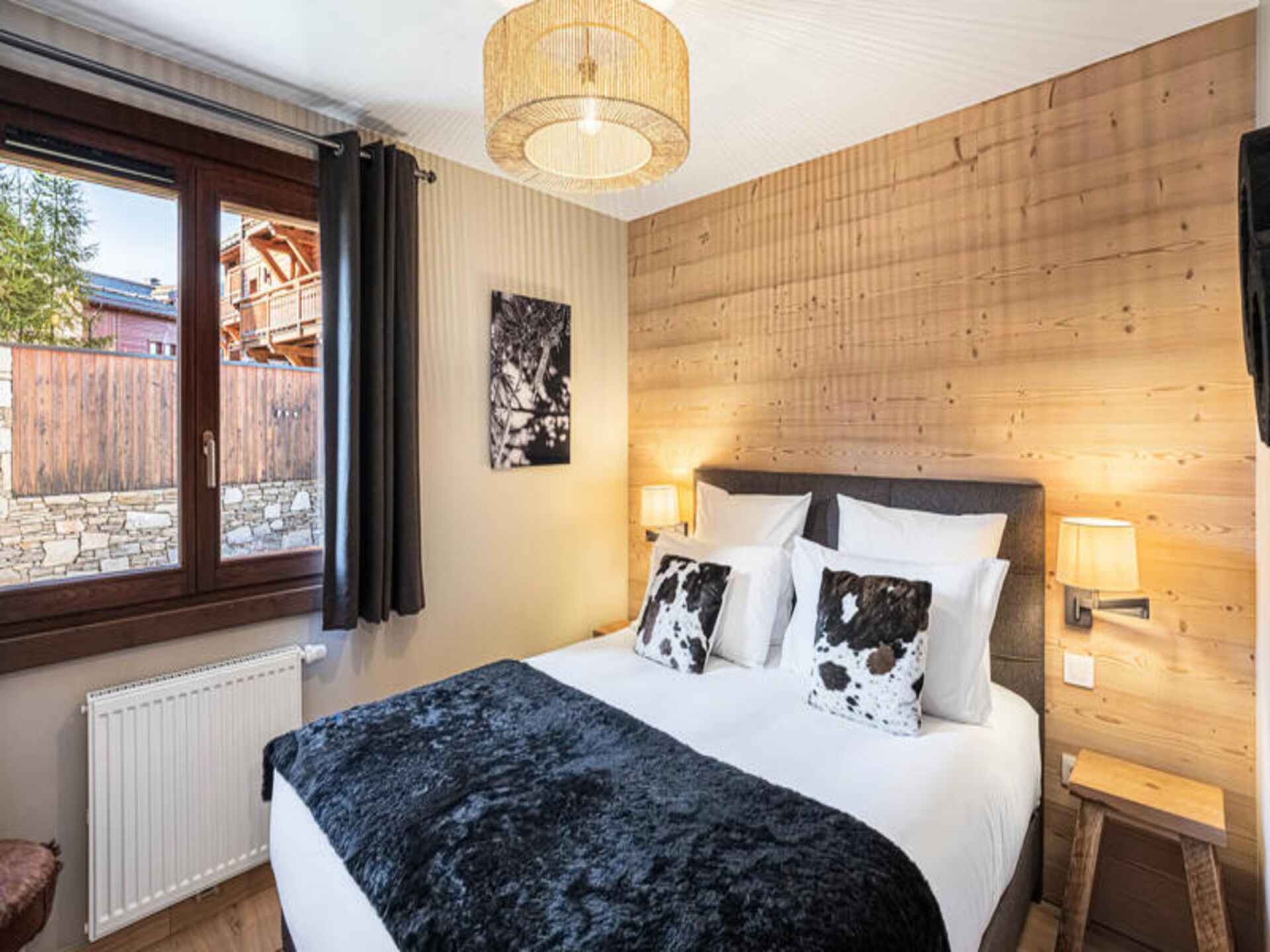 Luxe halfvrijstaand chalet voor 8 personen met sauna, vlakbij de Ariondaz-gondel - foto 18