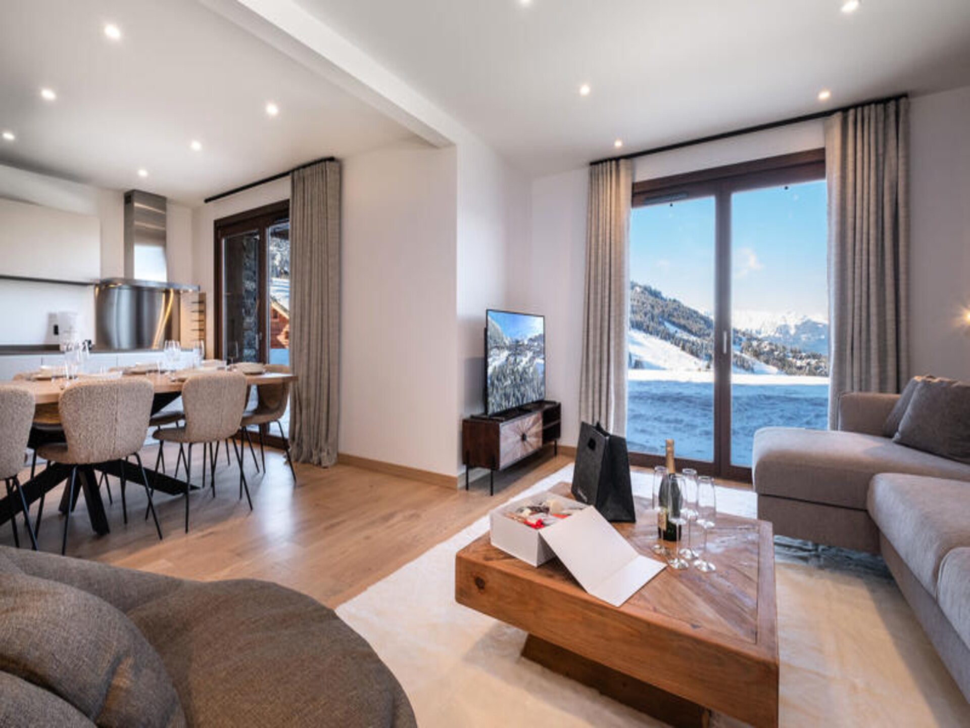 Ruim appartement met jacuzzi, vlakbij de piste in Courchevel Moriond - foto 7