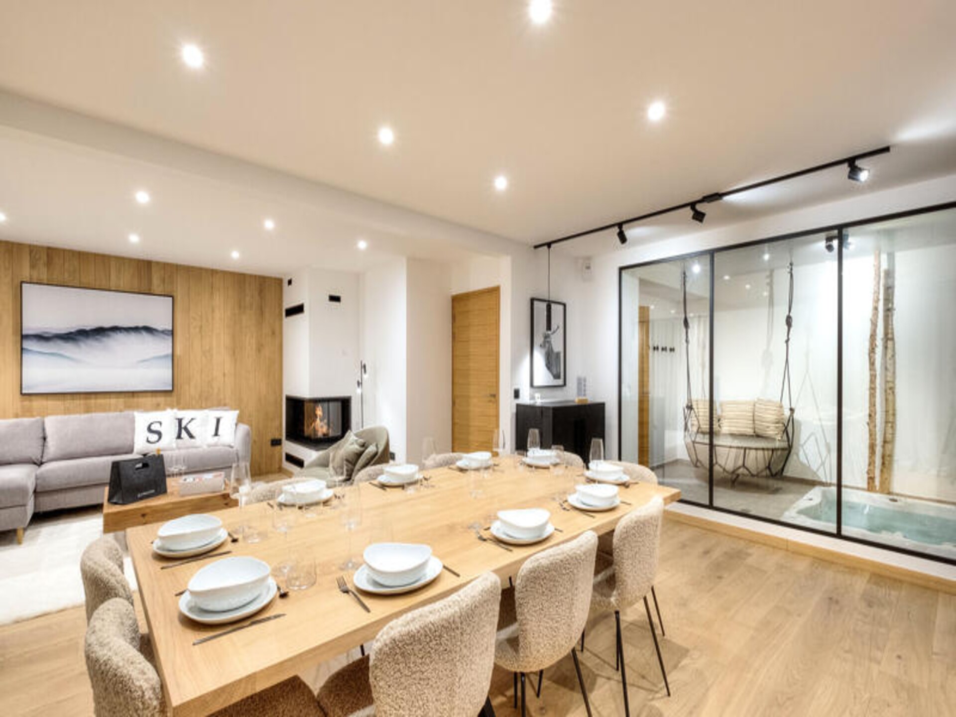 Ruim appartement met jacuzzi, vlakbij de piste in Courchevel Moriond - foto 10
