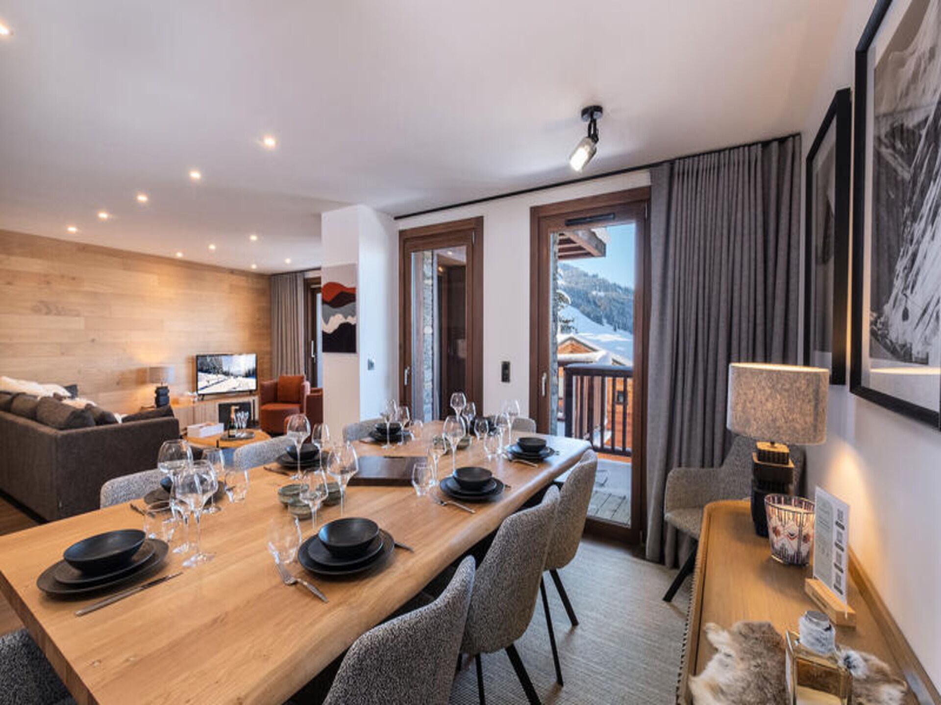 Riant appartement op de berg begane grond met 3 suites vlakbij de gondel - foto 7