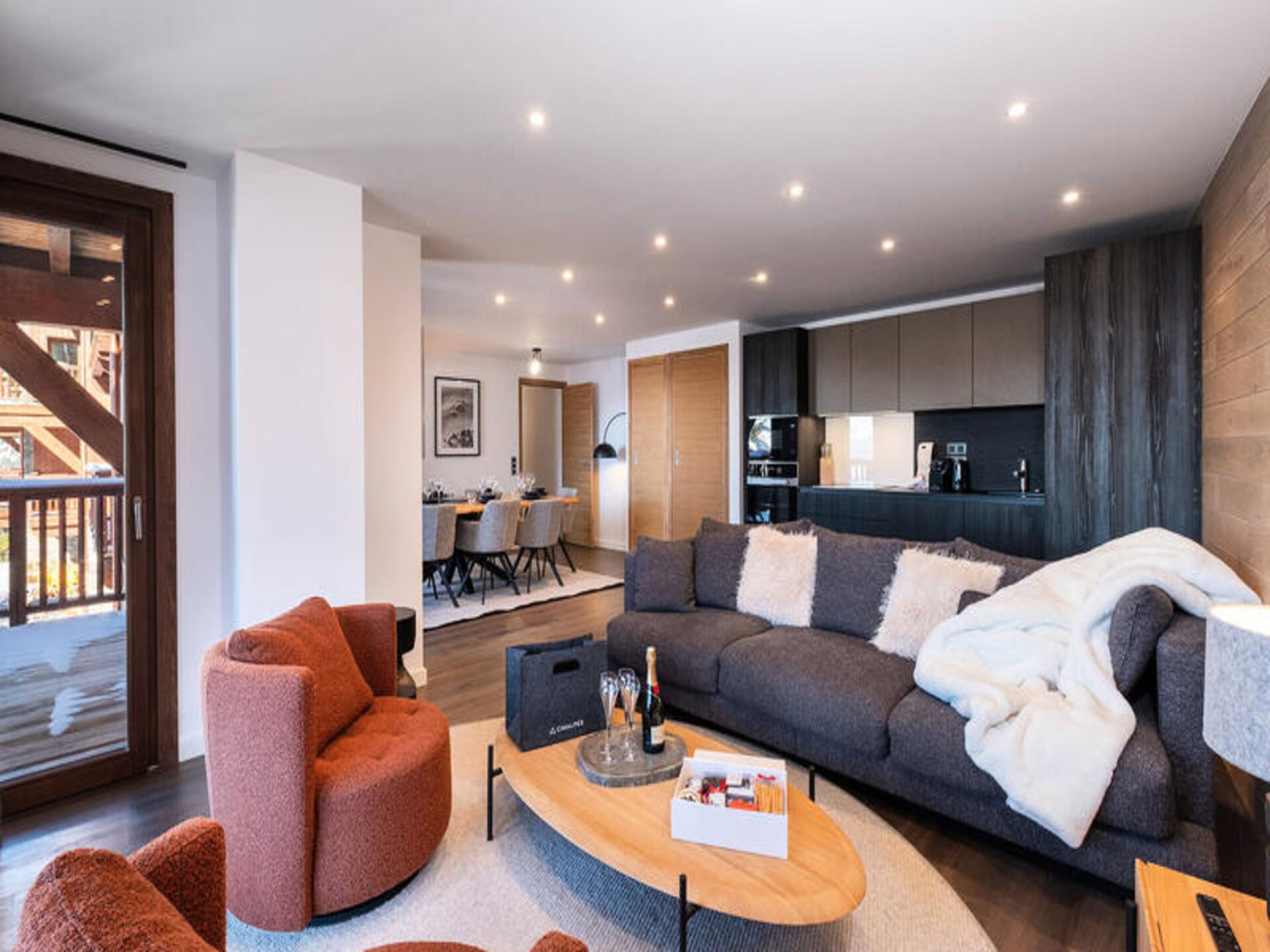 Riant appartement op de berg begane grond met 3 suites vlakbij de gondel - foto 8
