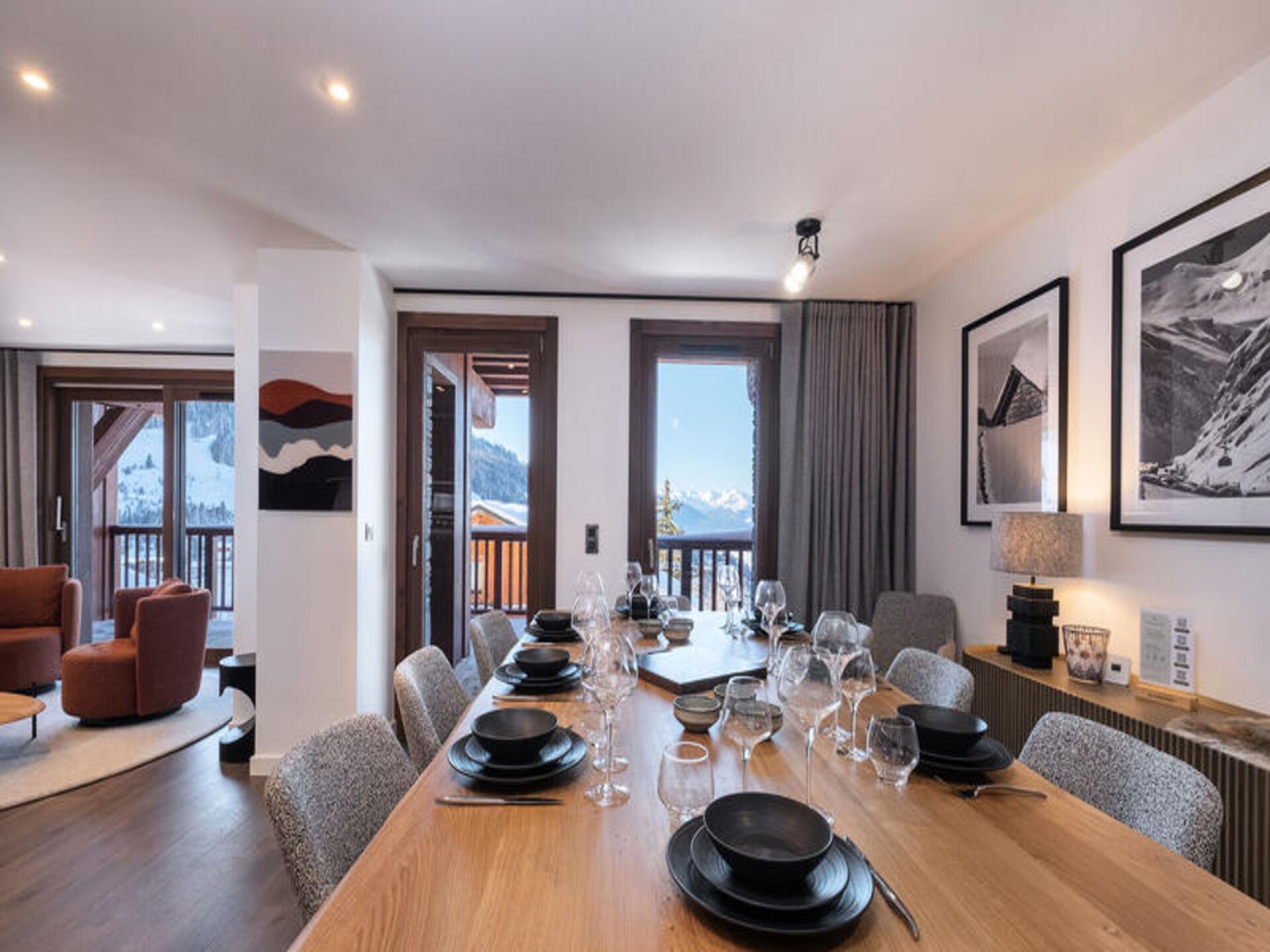 Riant appartement op de berg begane grond met 3 suites vlakbij de gondel - foto 10