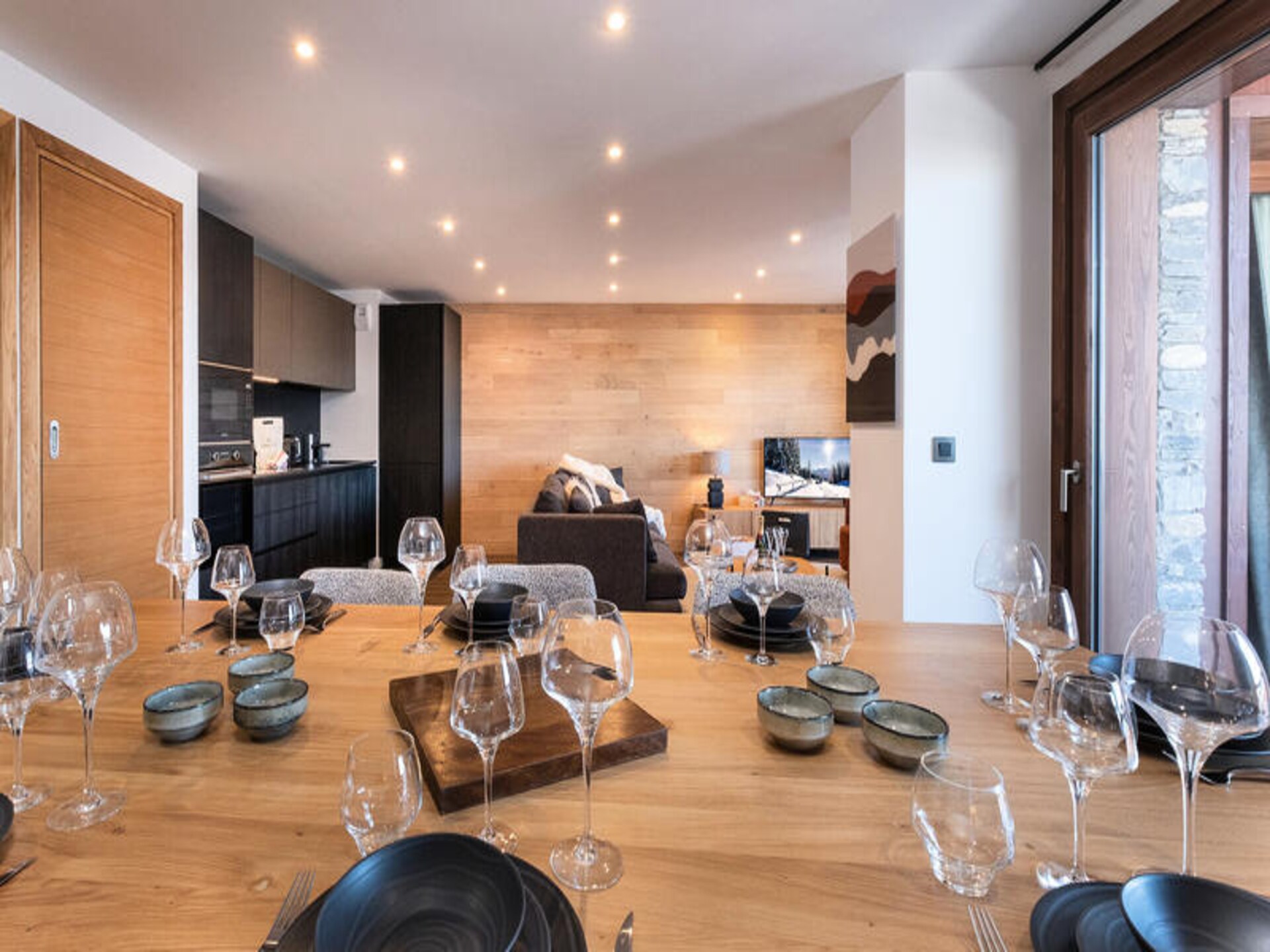 Riant appartement op de berg begane grond met 3 suites vlakbij de gondel - foto 11