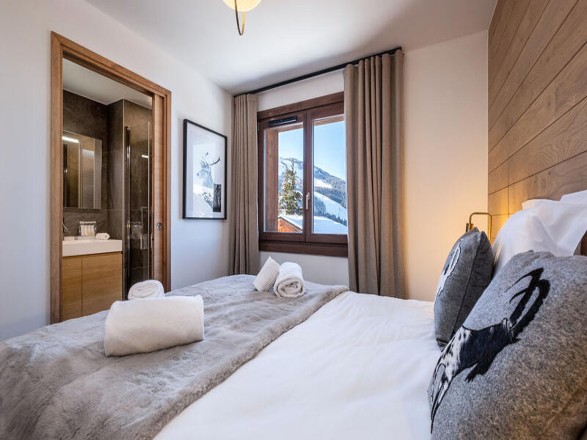 Riant appartement op de berg begane grond met 3 suites vlakbij de gondel - foto 15