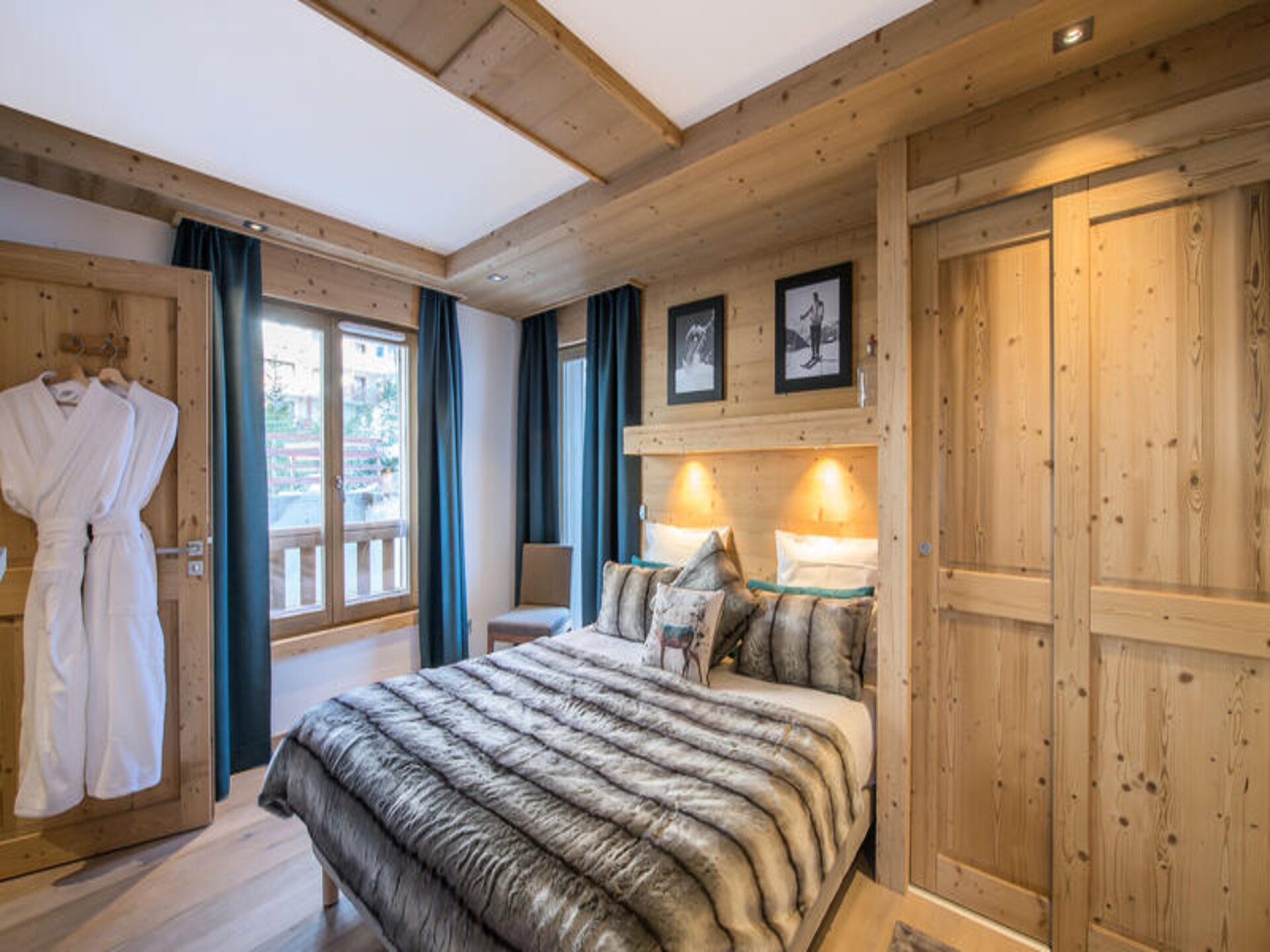 Ruim duplexappartement voor 8 personen op 150m van de piste in Courchevel - foto 10