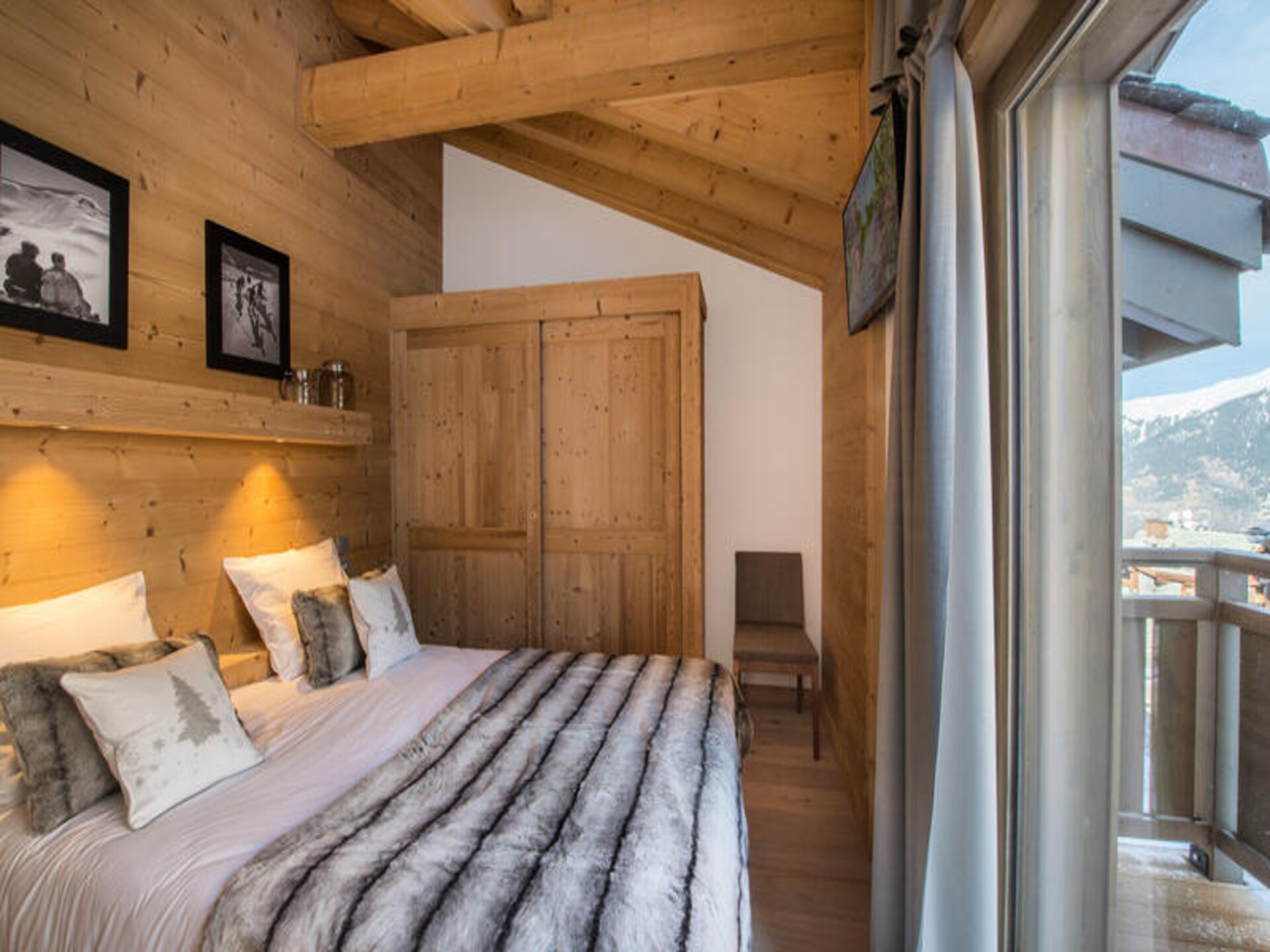 Ruim duplexappartement voor 8 personen op 150m van de piste in Courchevel - foto 13