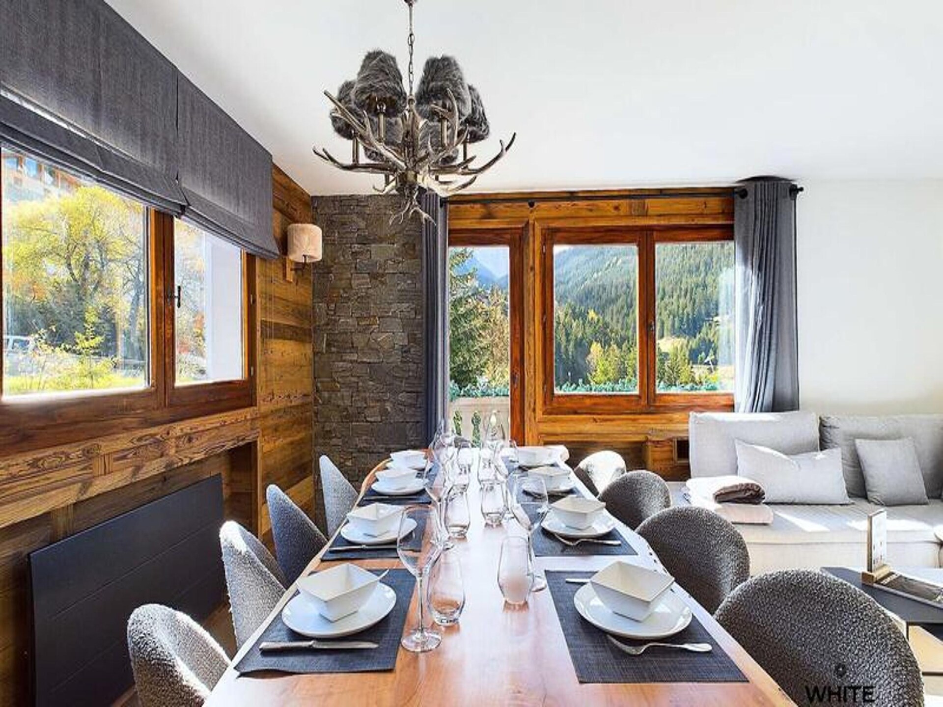 Gerenoveerd chalet-appartement voor 10 personen, 400m van de lift in Courchevel - foto 4