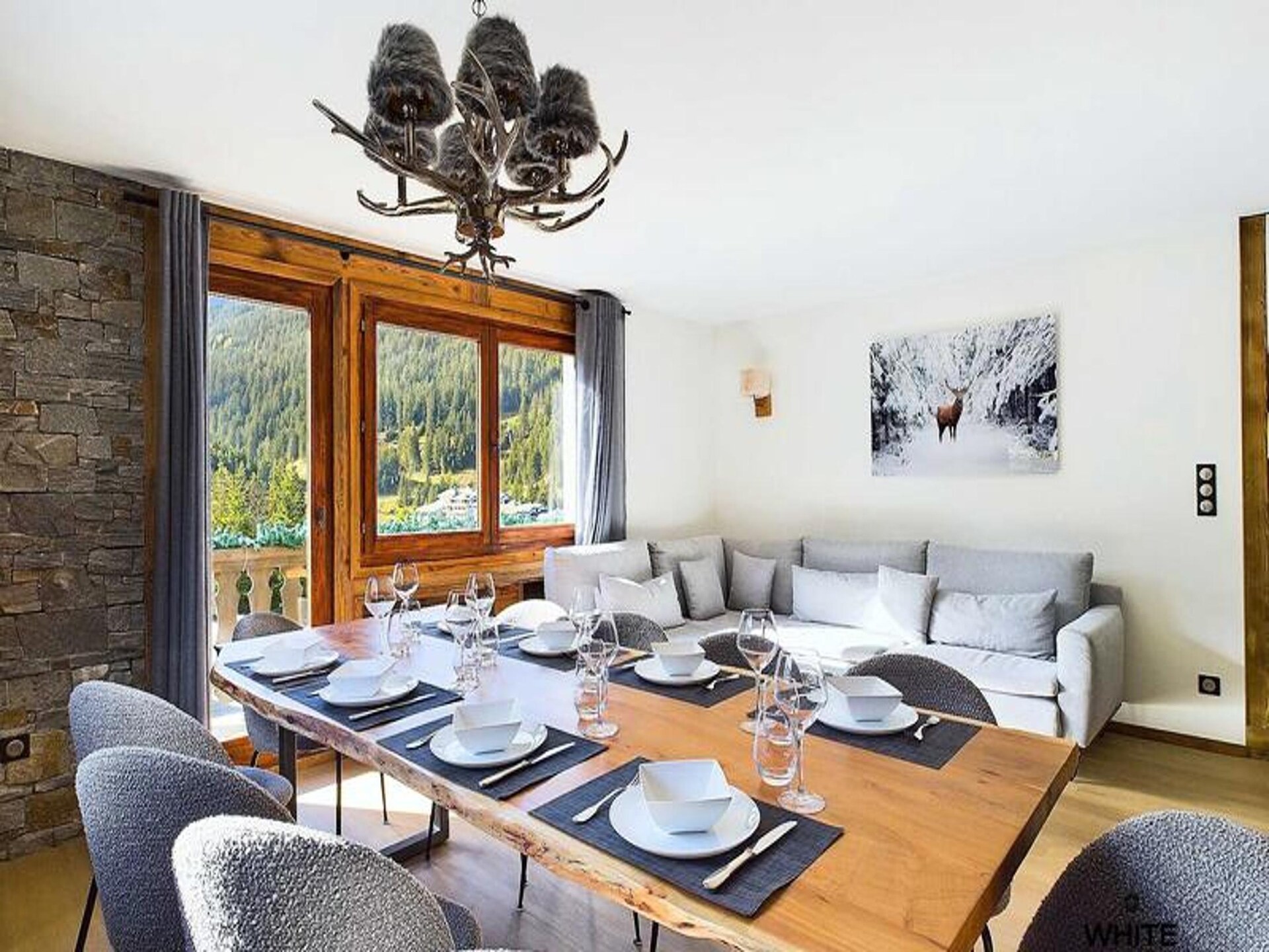 Gerenoveerd chalet-appartement voor 10 personen, 400m van de lift in Courchevel - foto 9