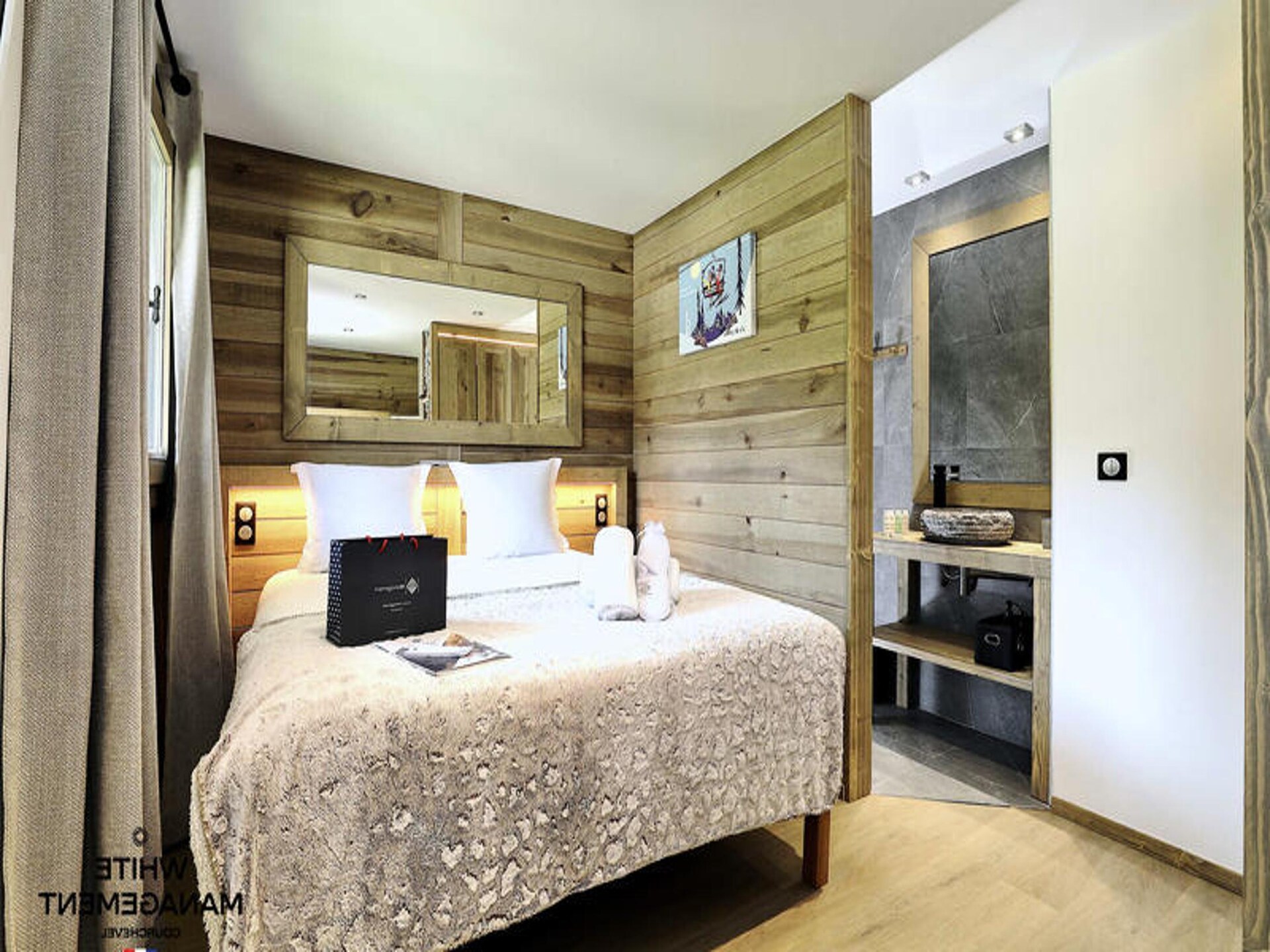 Gerenoveerd chalet-appartement voor 10 personen, 400m van de lift in Courchevel - foto 18