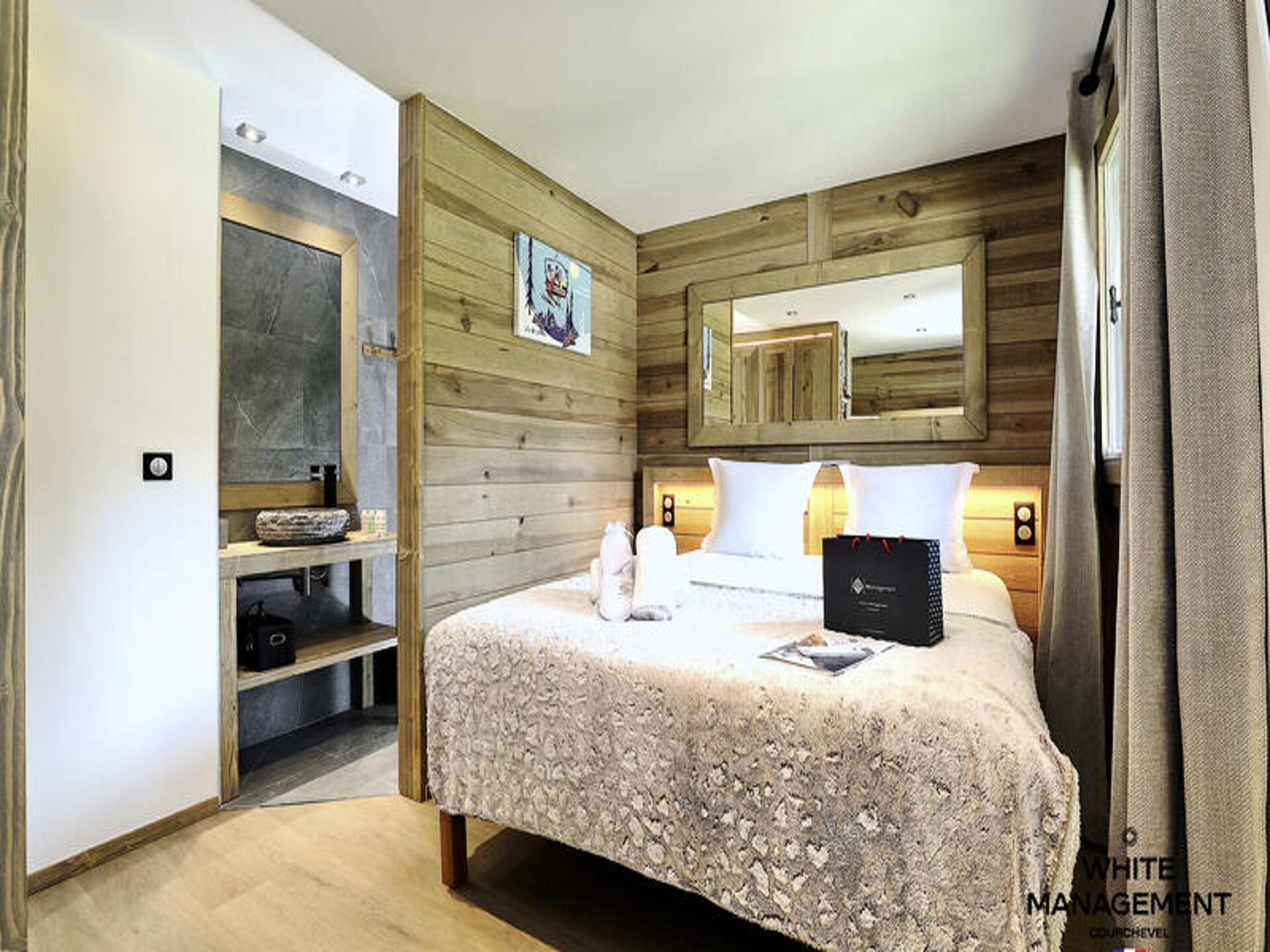 Gerenoveerd chalet-appartement voor 10 personen, 400m van de lift in Courchevel - foto 19