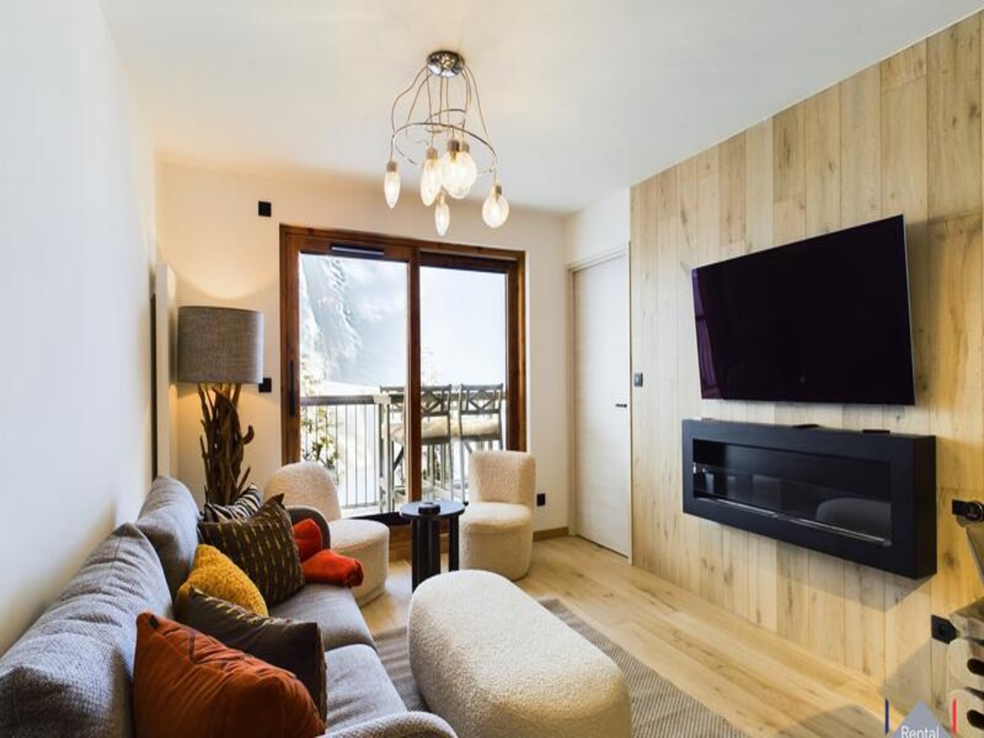 Gerenoveerd appartement in Courchevel Moriond met balkon en bergzicht - foto 4