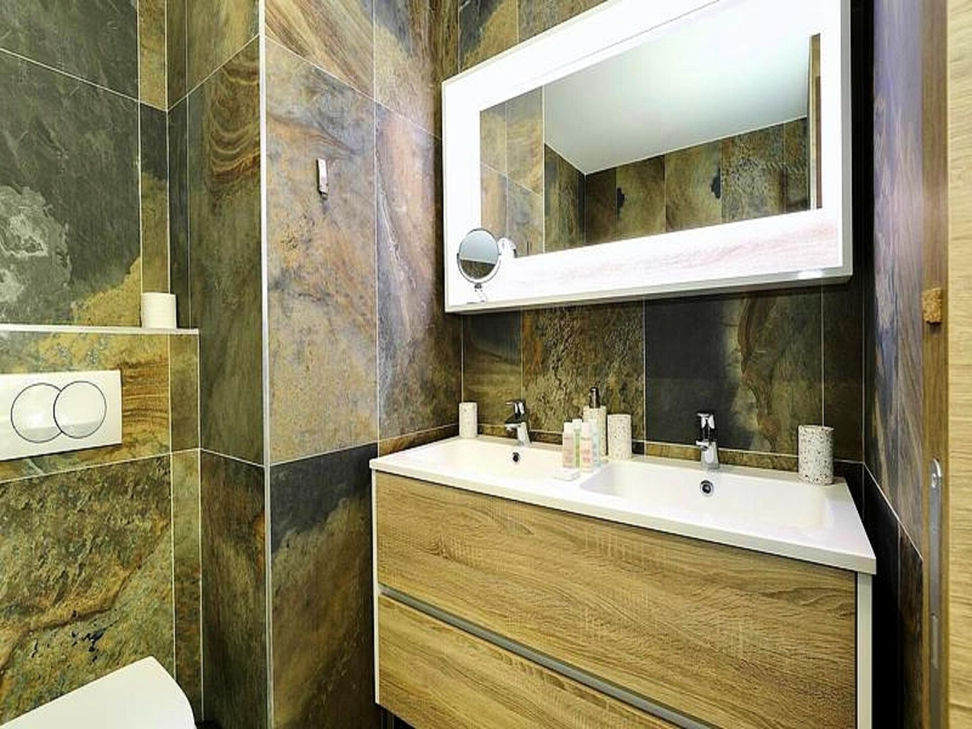 Penthouse in Courchevel Moriond met spabad, houtkachel en uitzicht - foto 22