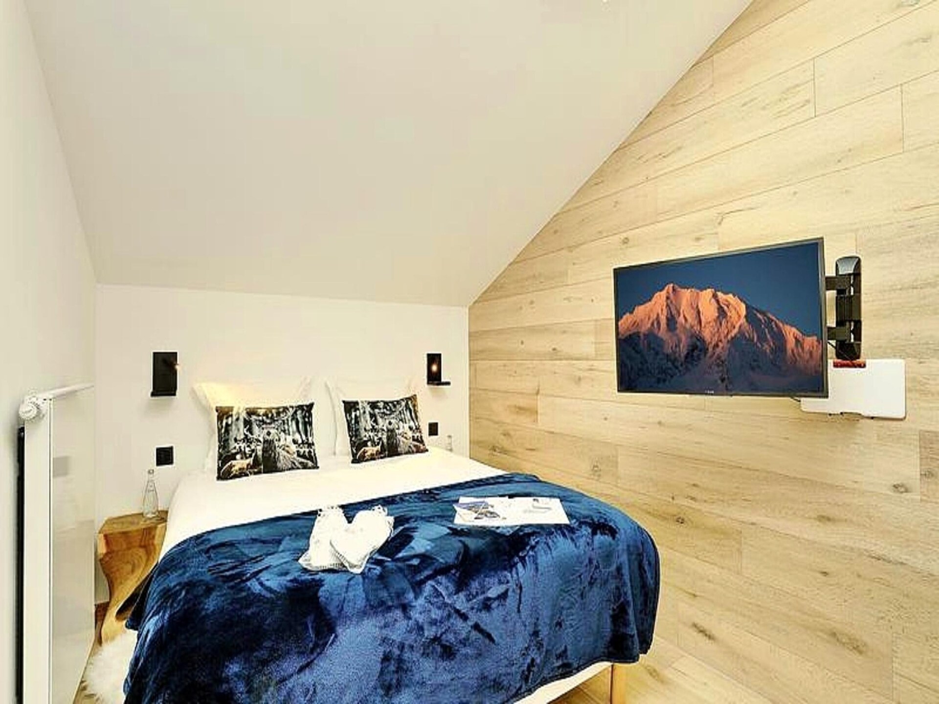 Penthouse in Courchevel Moriond met spabad, houtkachel en uitzicht - foto 17