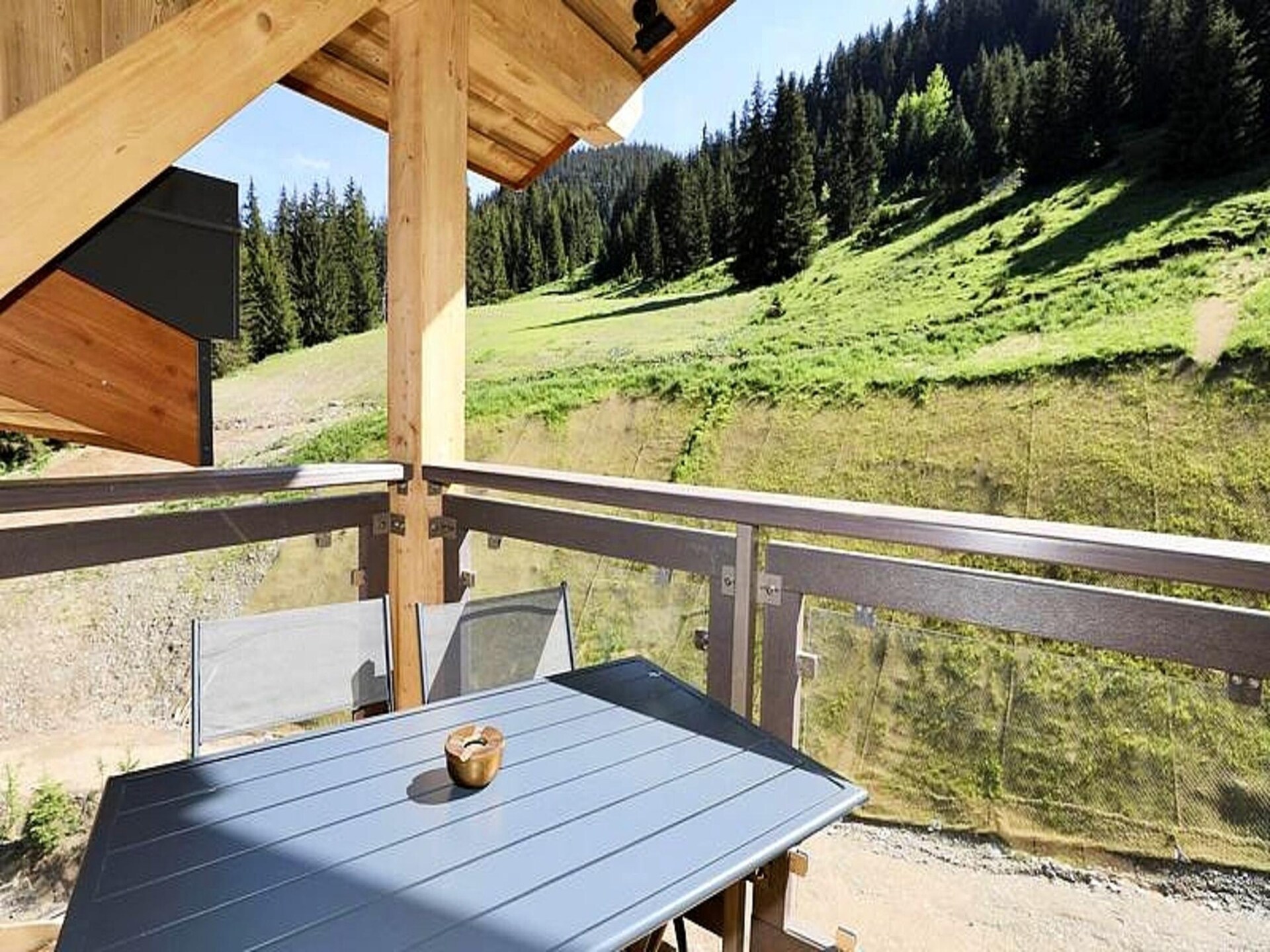Penthouse in Courchevel Moriond met spabad, houtkachel en uitzicht - foto 26