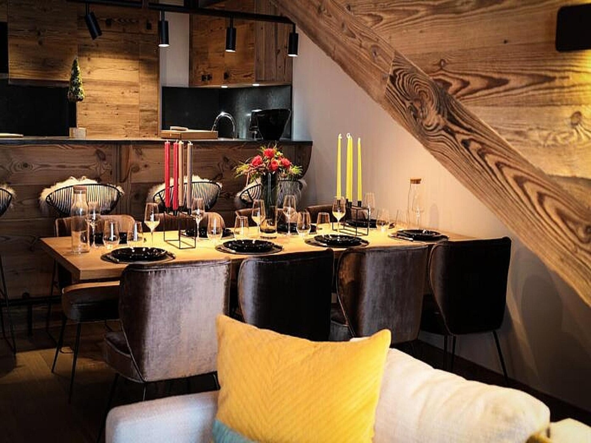 Luxe zolderpenthouse voor 8 personen, 100m van de gondel in Courchevel - foto 3