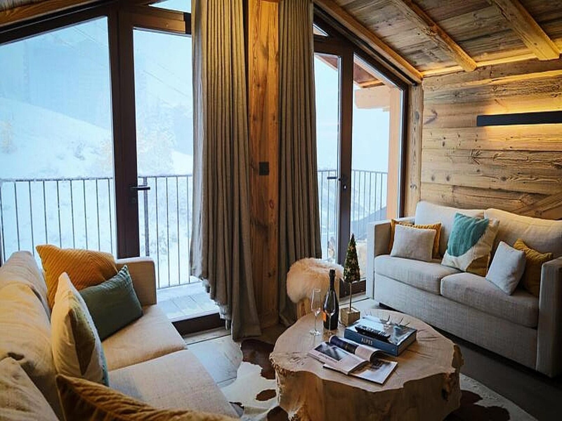 Luxe zolderpenthouse voor 8 personen, 100m van de gondel in Courchevel - foto 2