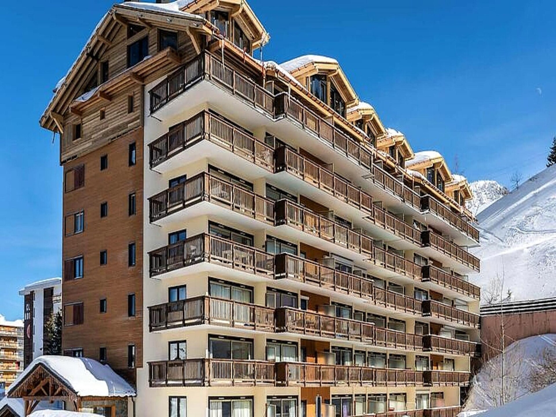 Luxe zolderpenthouse voor 8 personen, 100m van de gondel in Courchevel - foto 29