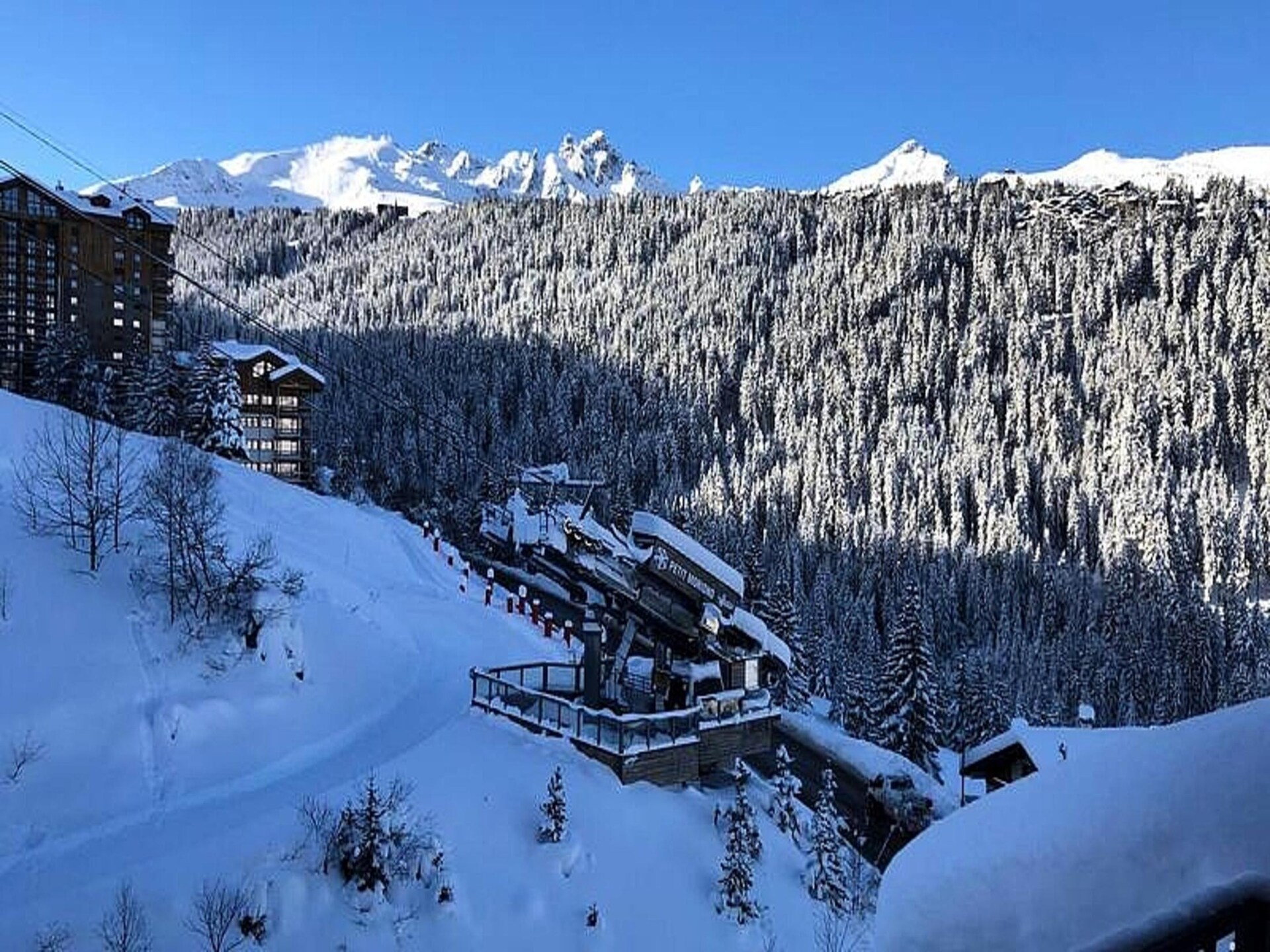 Luxe zolderpenthouse voor 8 personen, 100m van de gondel in Courchevel - foto 21