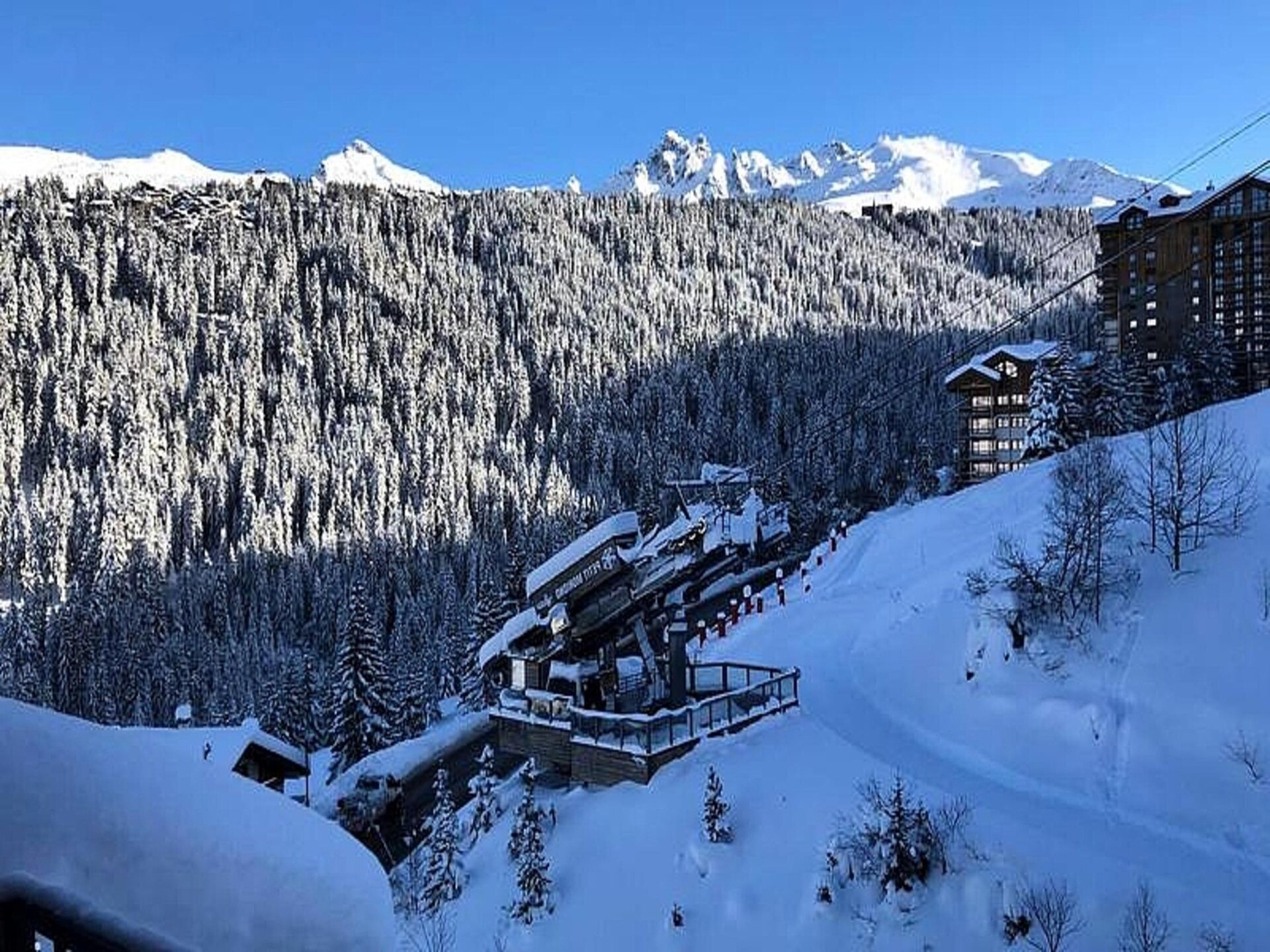 Luxe zolderpenthouse voor 8 personen, 100m van de gondel in Courchevel - foto 26