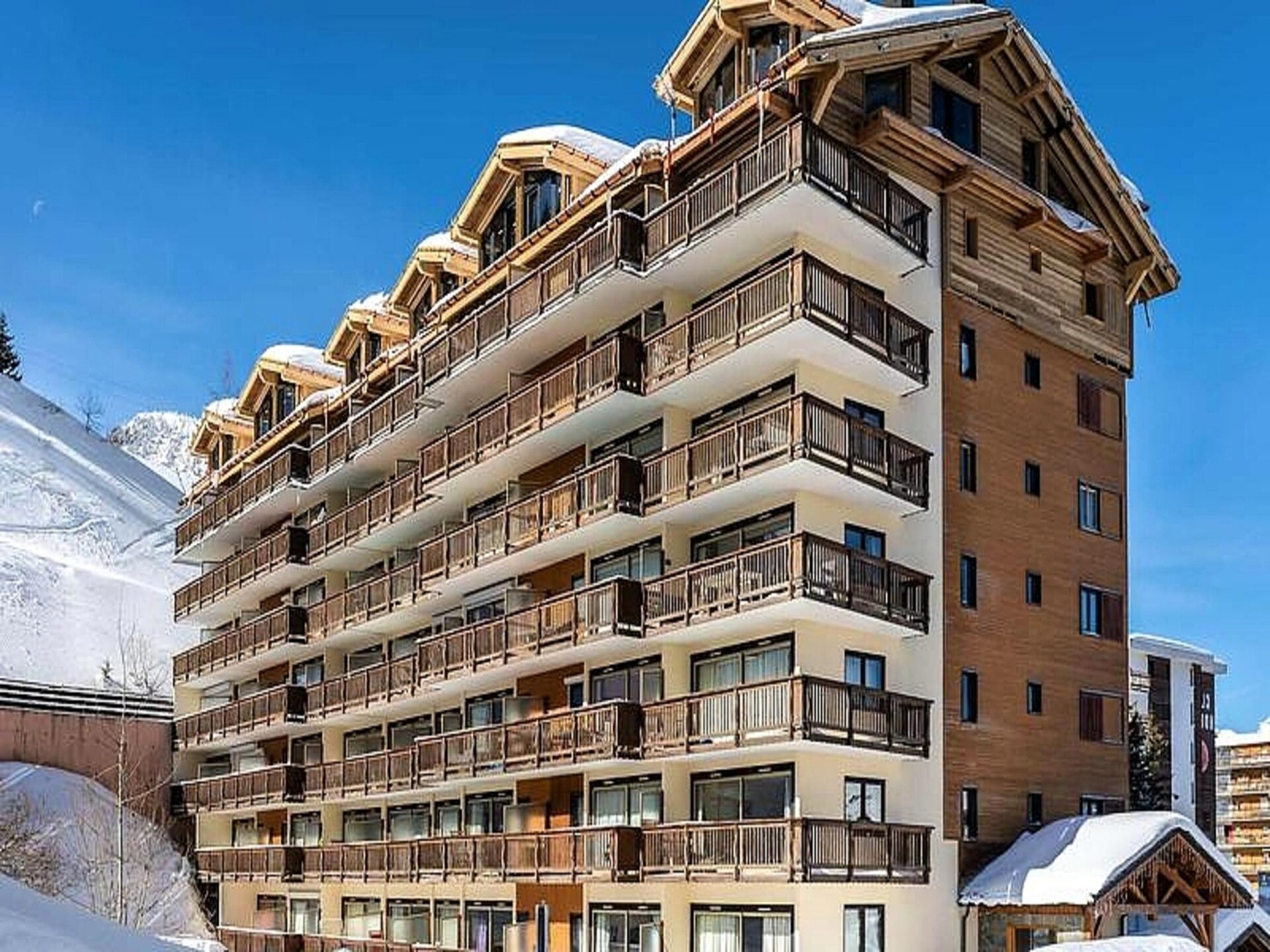Luxe zolderpenthouse voor 8 personen, 100m van de gondel in Courchevel - foto 25