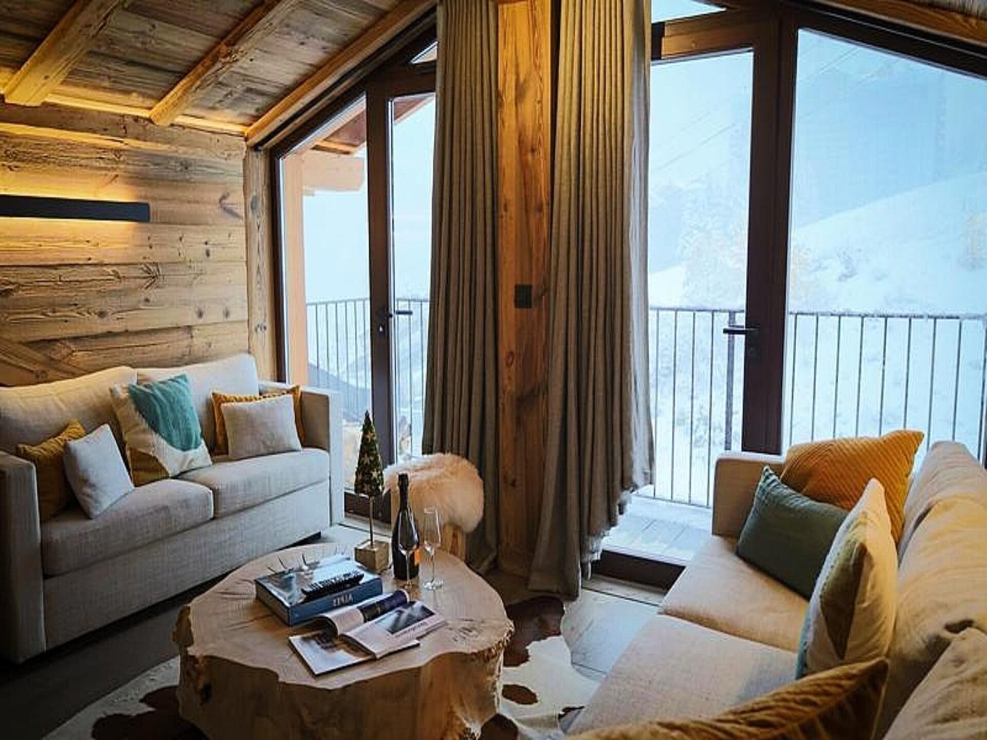 Luxe zolderpenthouse voor 8 personen, 100m van de gondel in Courchevel - foto 8