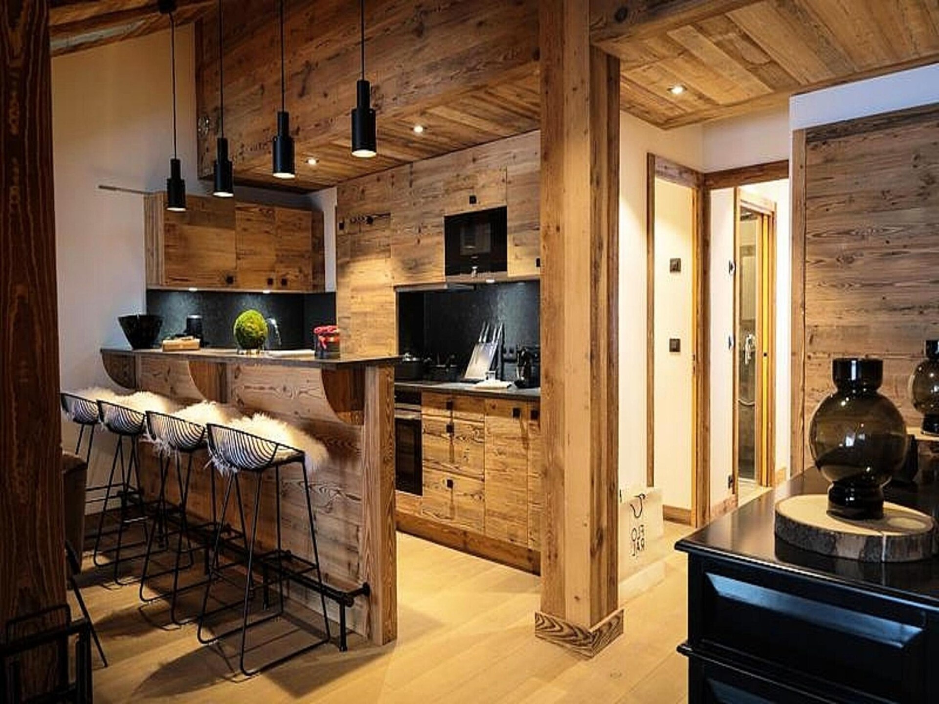 Luxe zolderpenthouse voor 8 personen, 100m van de gondel in Courchevel - foto 19