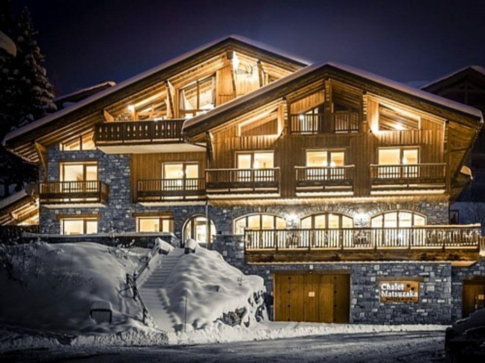 Luxe zolderpenthouse voor 8 personen, 100m van de gondel in Courchevel - foto 32