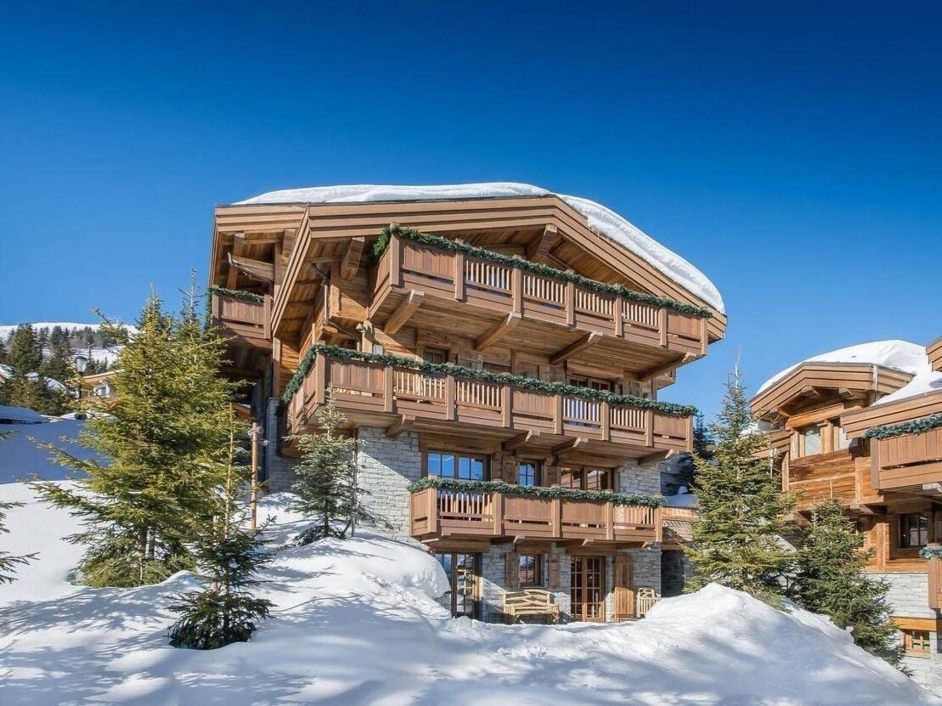 Luxe zolderpenthouse voor 8 personen, 100m van de gondel in Courchevel - foto 33