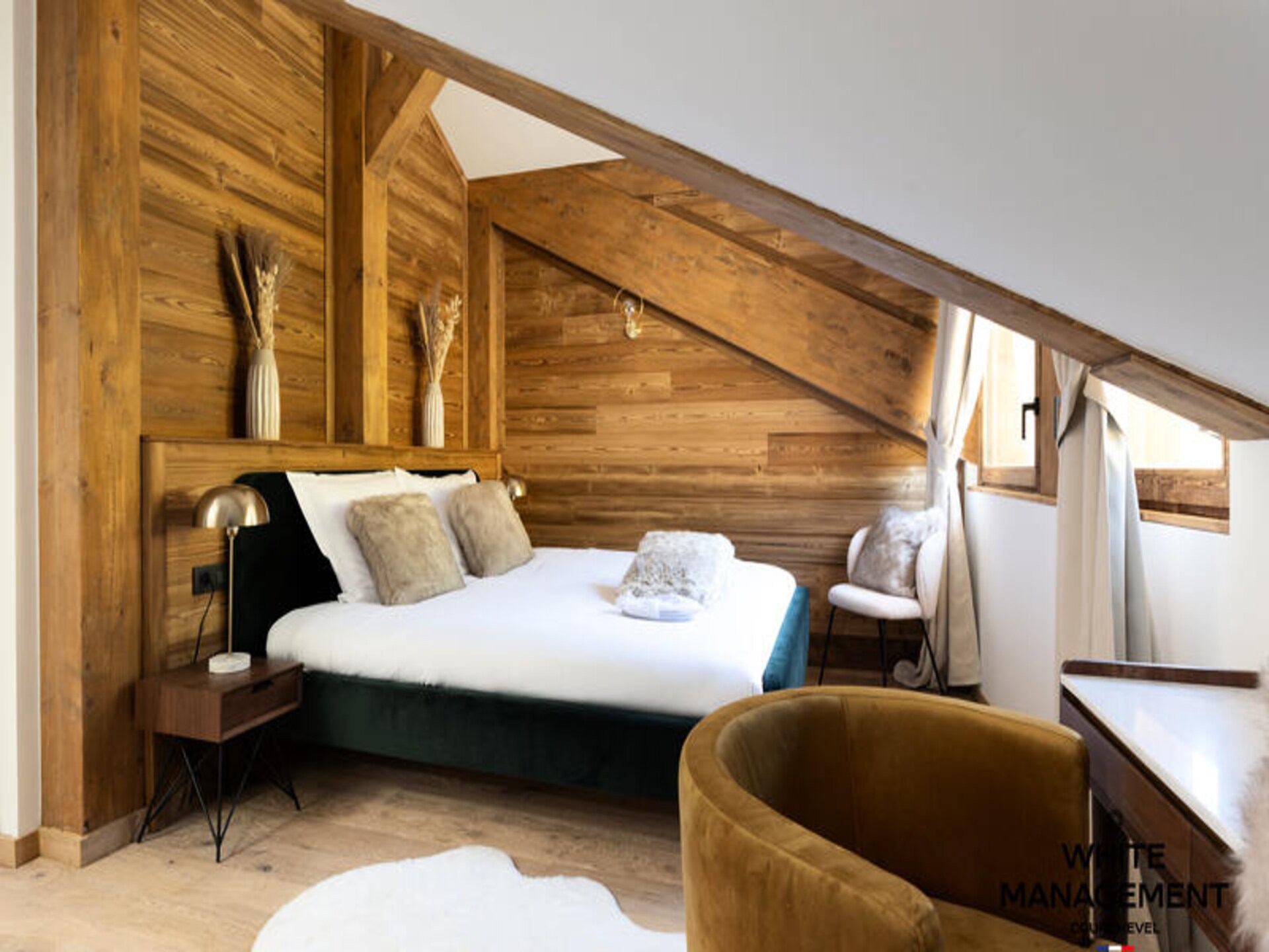 Penthouse voor 8 personen met open haard vlakbij de piste in Courchevel - foto 8
