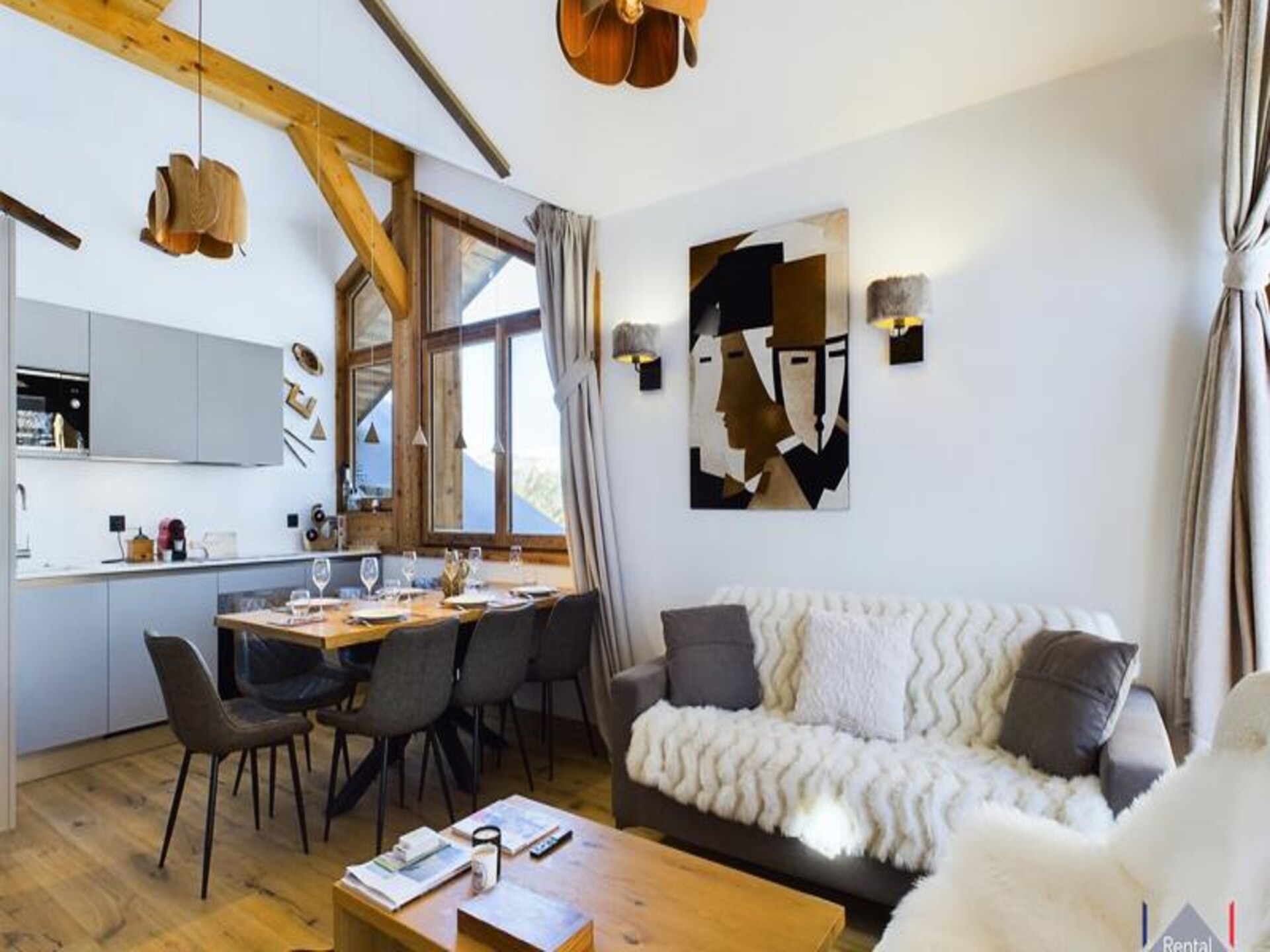 Penthouse met 3 slaapkamers en ski-in/ski-out in Courchevel Moriond - foto 3