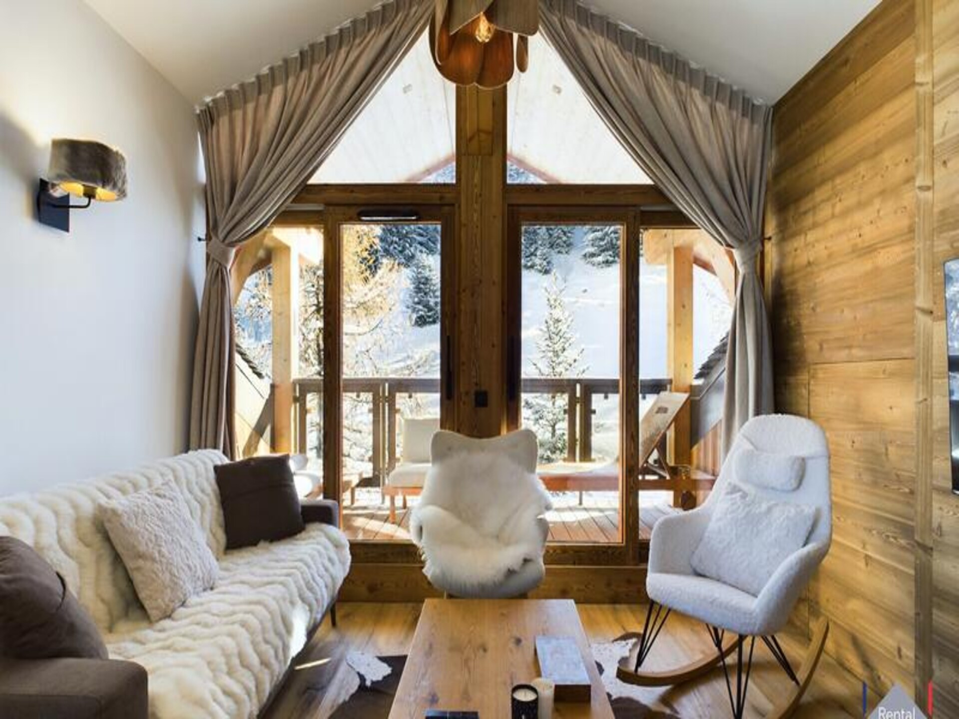 Penthouse met 3 slaapkamers en ski-in/ski-out in Courchevel Moriond - foto 4