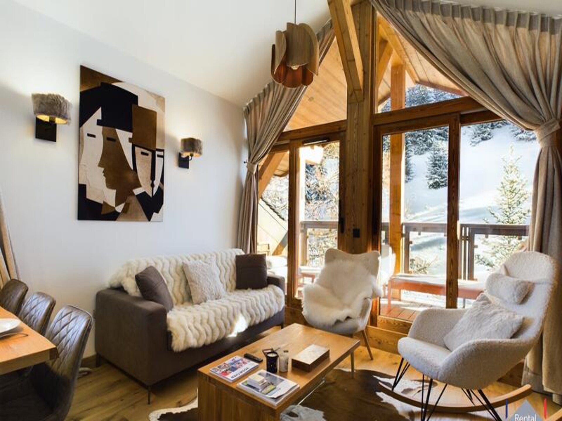 Penthouse met 3 slaapkamers en ski-in/ski-out in Courchevel Moriond - foto 5