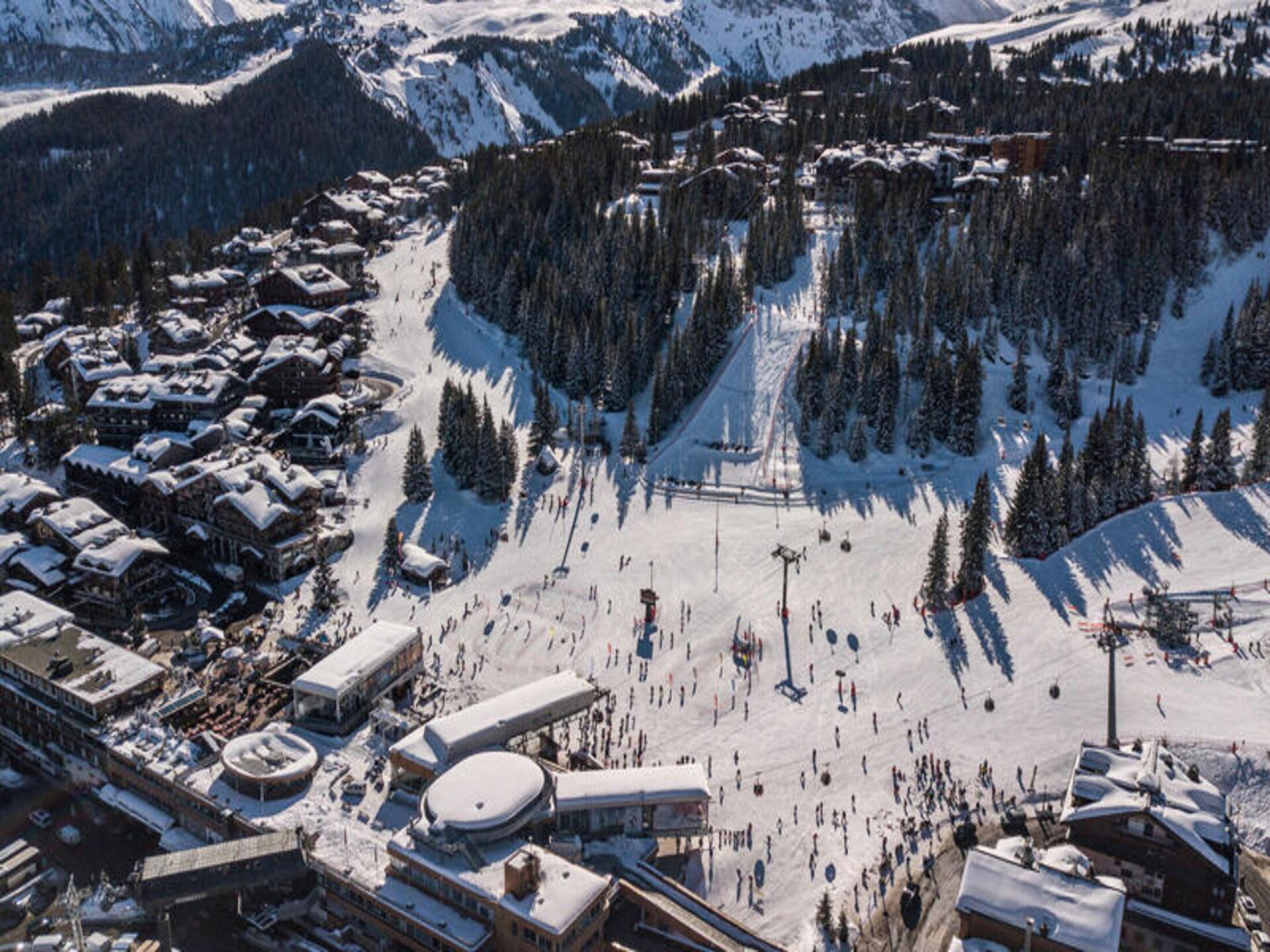 Luxe duplexappartement voor 6 personen in Courchevel, vlakbij de piste - foto 10