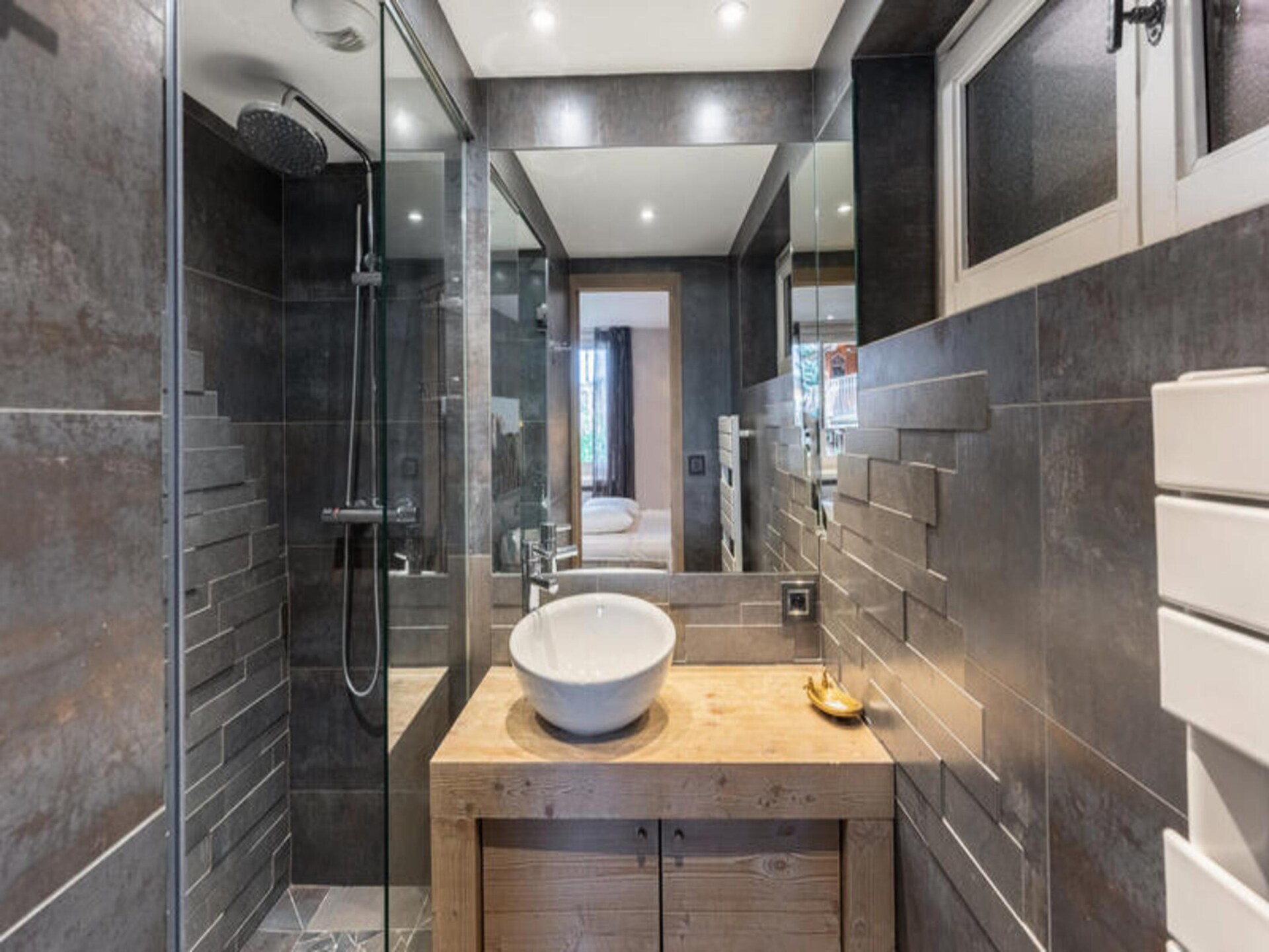 Luxe duplexappartement voor 6 personen in Courchevel, vlakbij de piste - foto 15