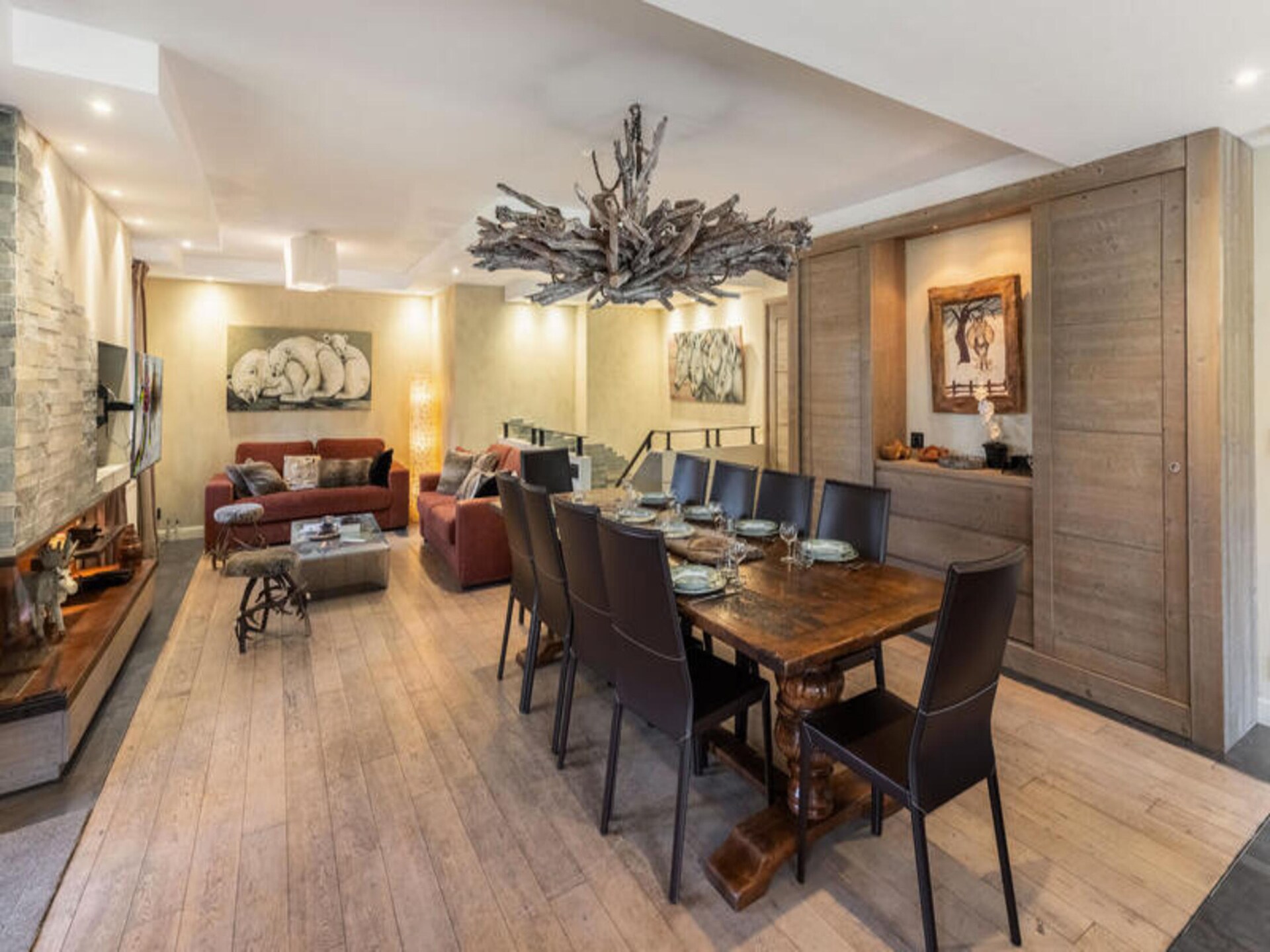 Luxe duplexappartement voor 6 personen in Courchevel, vlakbij de piste - foto 7