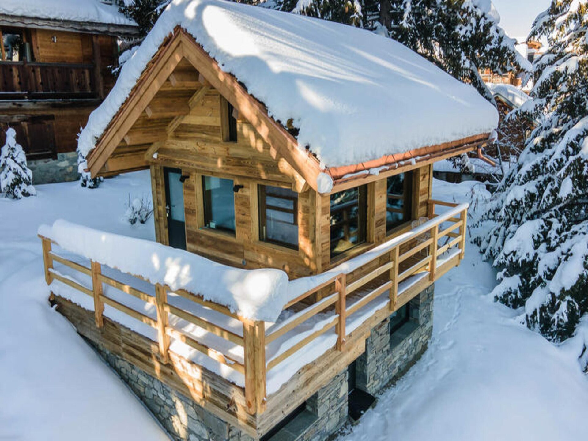 Chalet Mazot De Bellecote: 6-persoons appartement aan de piste in Courchevel 1850 - foto 10