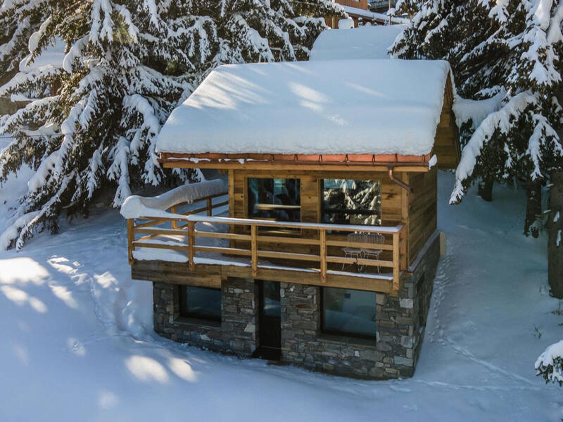 Chalet Mazot De Bellecote: 6-persoons appartement aan de piste in Courchevel 1850 - foto 7