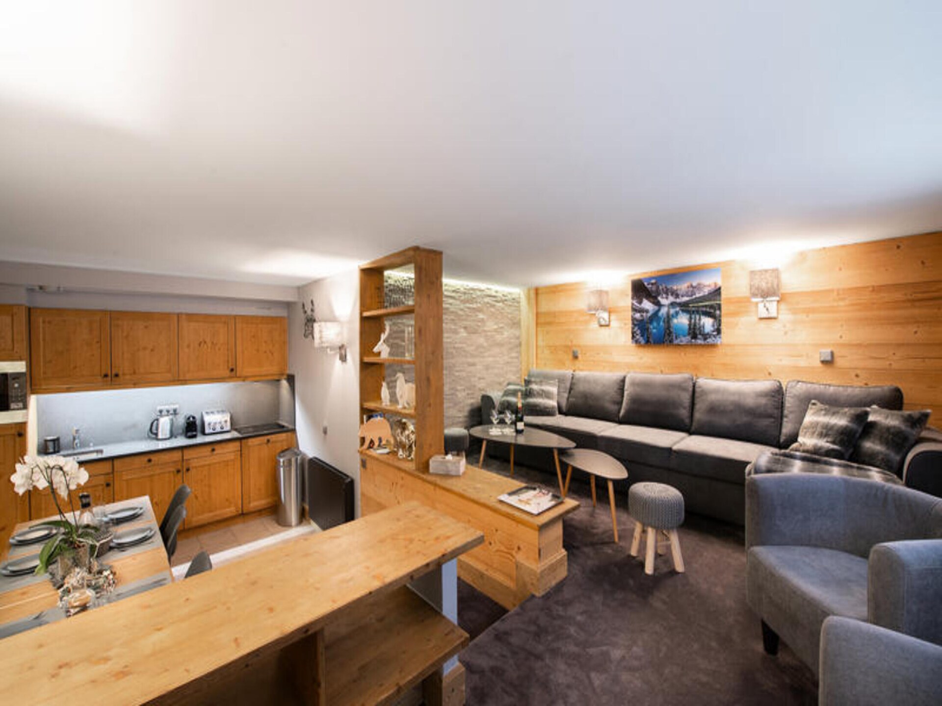 Ruim 3-slaapkamer appartement op 200m van de piste in Courchevel 1850 - foto 5