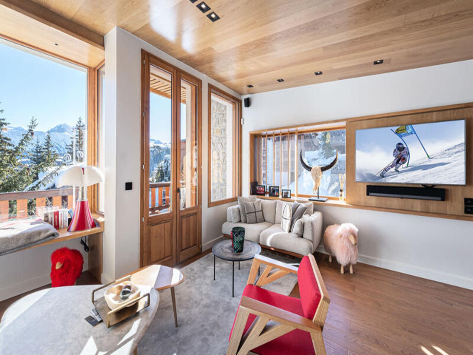 Ruim triplexappartement 111m², 4 suites, direct aan de piste in Courchevel 1850 - foto 7