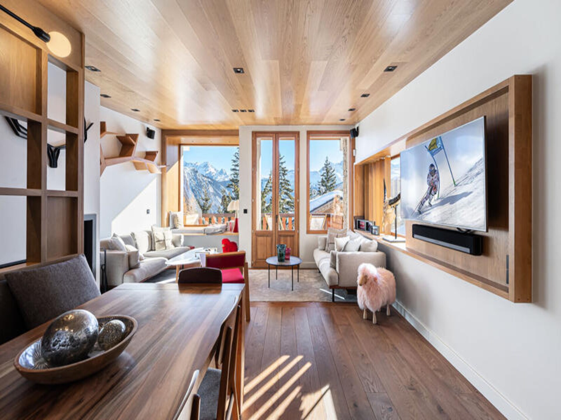 Ruim triplexappartement 111m², 4 suites, direct aan de piste in Courchevel 1850 - foto 9