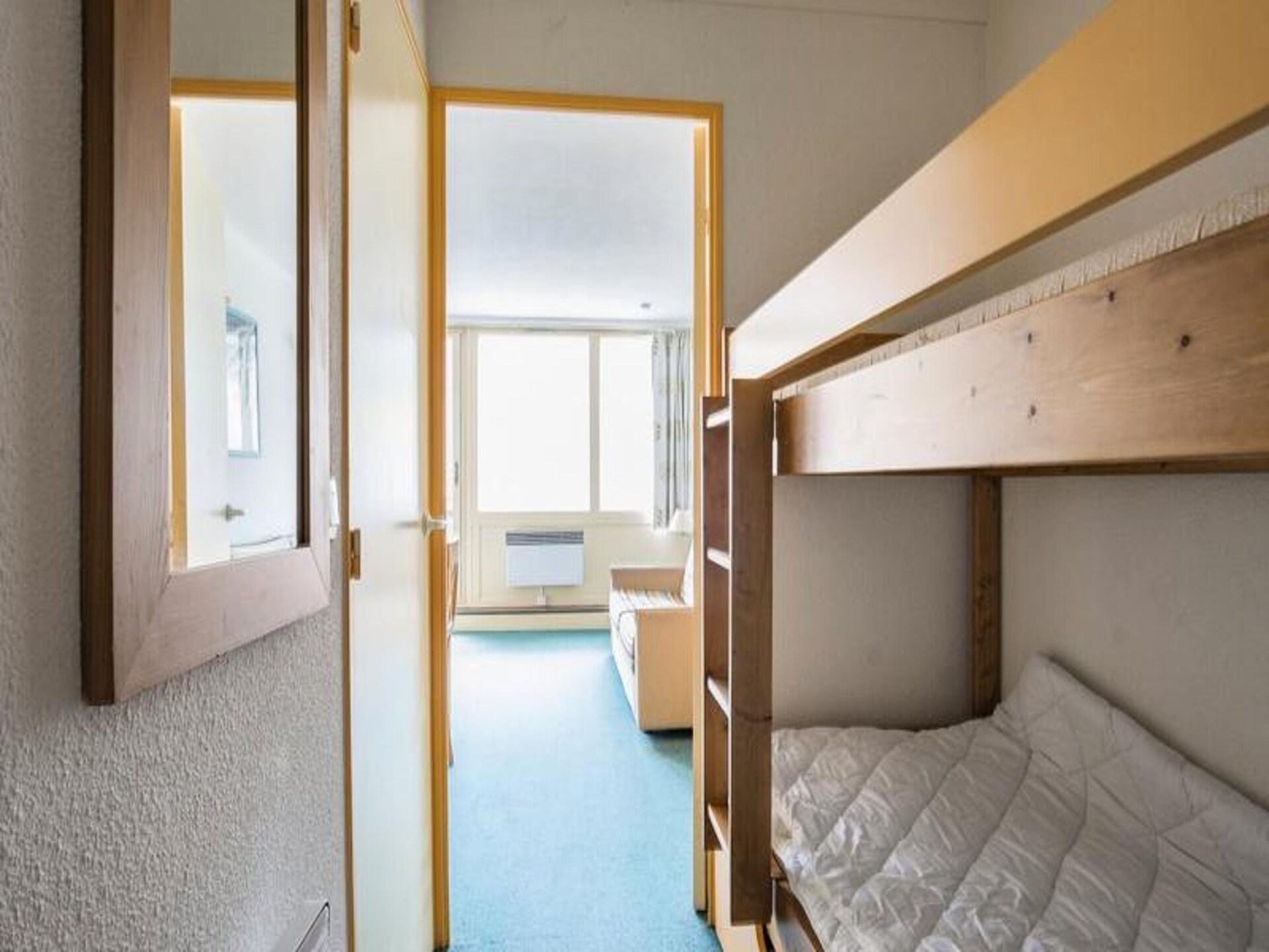 Knusse studio voor 4 personen met balkon op 1 km van centrum La Mongie - foto 15