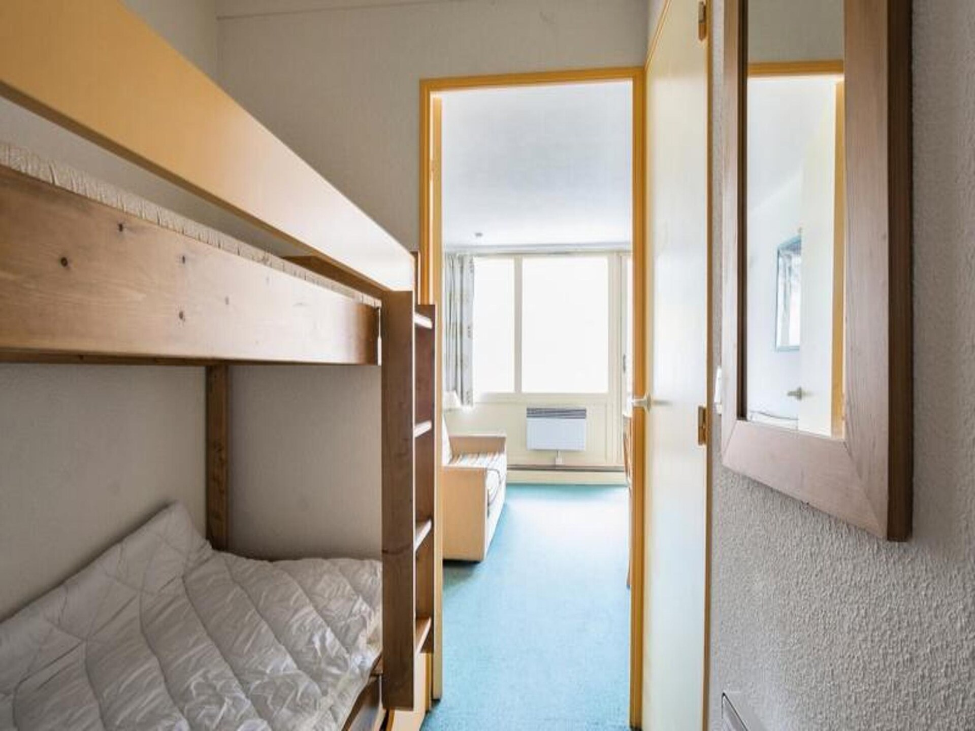 Knusse studio voor 4 personen met balkon op 1 km van centrum La Mongie - foto 16