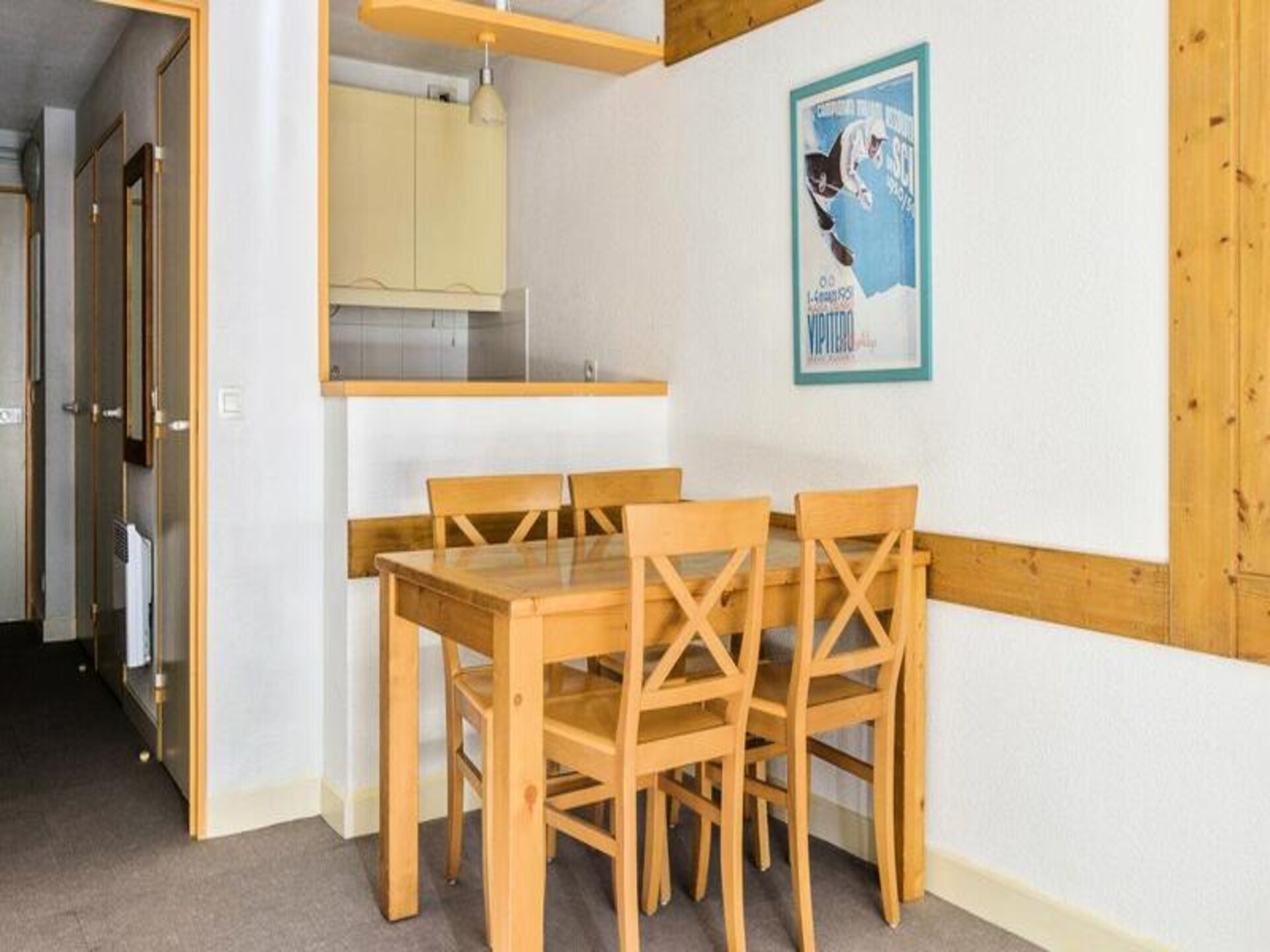 Knus appartement voor 4 personen in La Mongie, vlakbij de pistes - foto 7