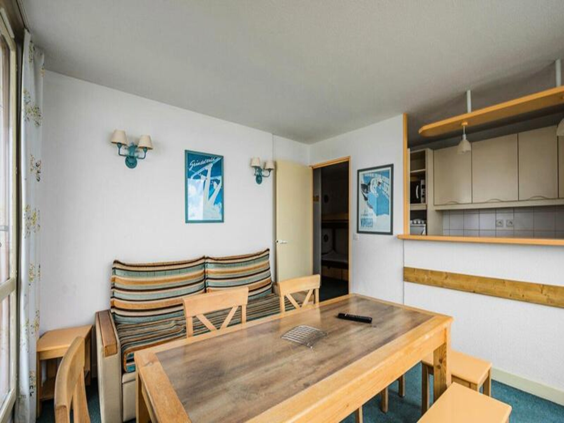 Ruim appartement voor 8 personen in La Mongie, vlakbij de skipistes - foto 6